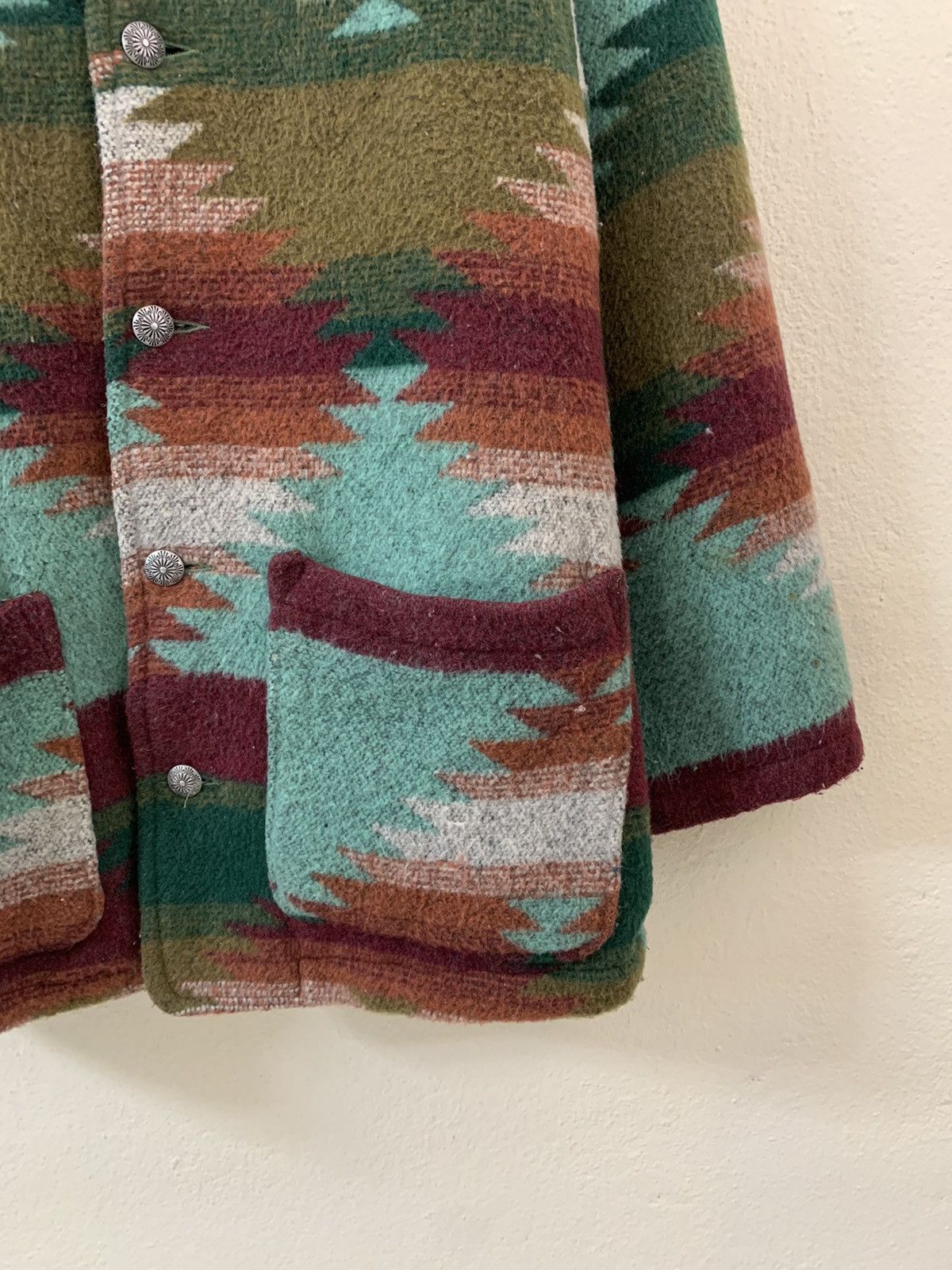 Vintage Bourbon House Navajo Aztech Nice Design Jacket Size US L / EU 52-54 / 3 - 2 Thumbnail