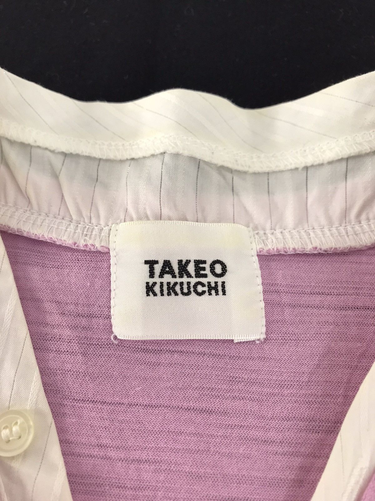 Japanese Brand Takeo Kikuchi V Neck Plain Tee Size M Japanese Brand Size L / US 10 / IT 46 - 4 Thumbnail