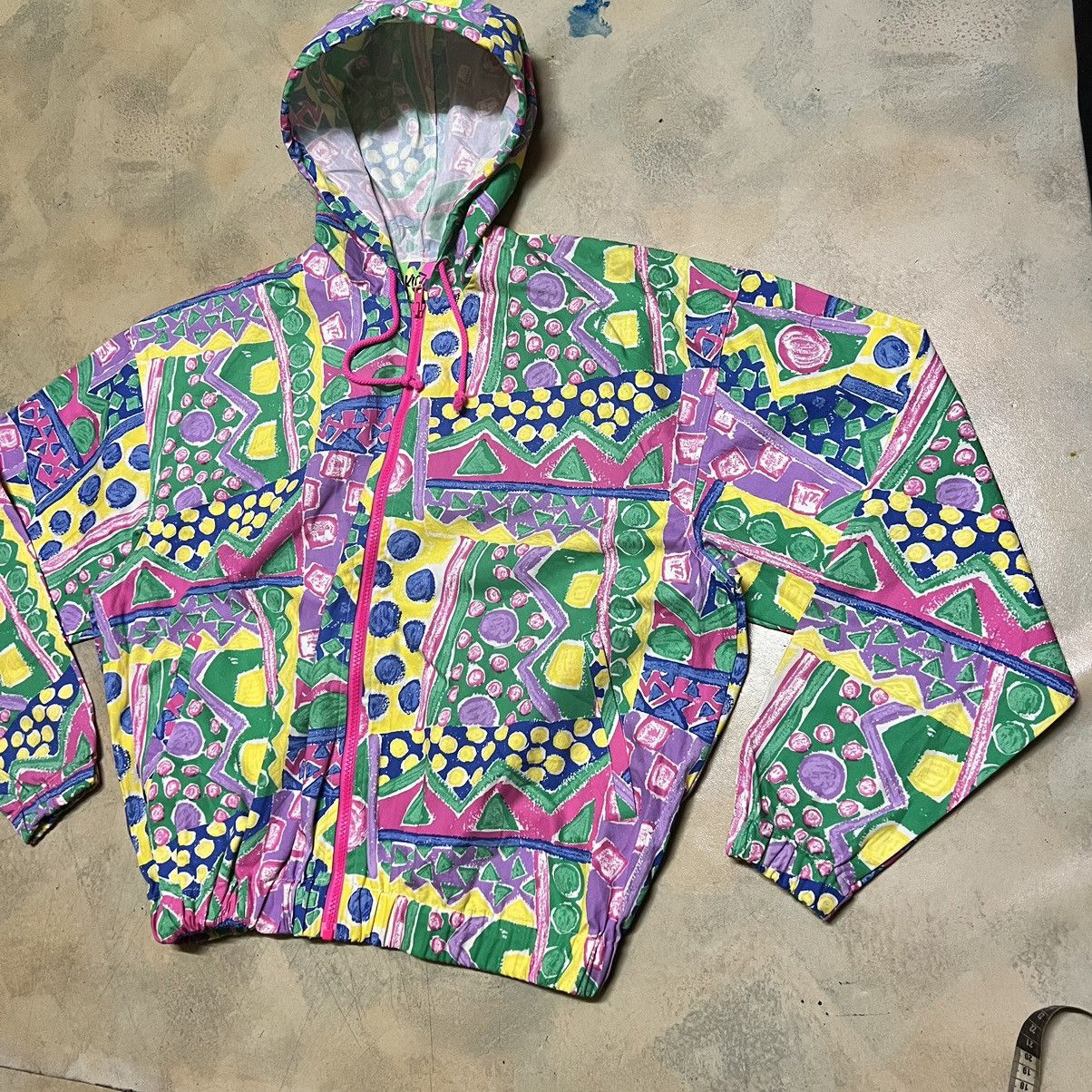 Japanese Brand Colour Block Surf Style Jacket Size US S / EU 44-46 / 1 - 2 Thumbnail