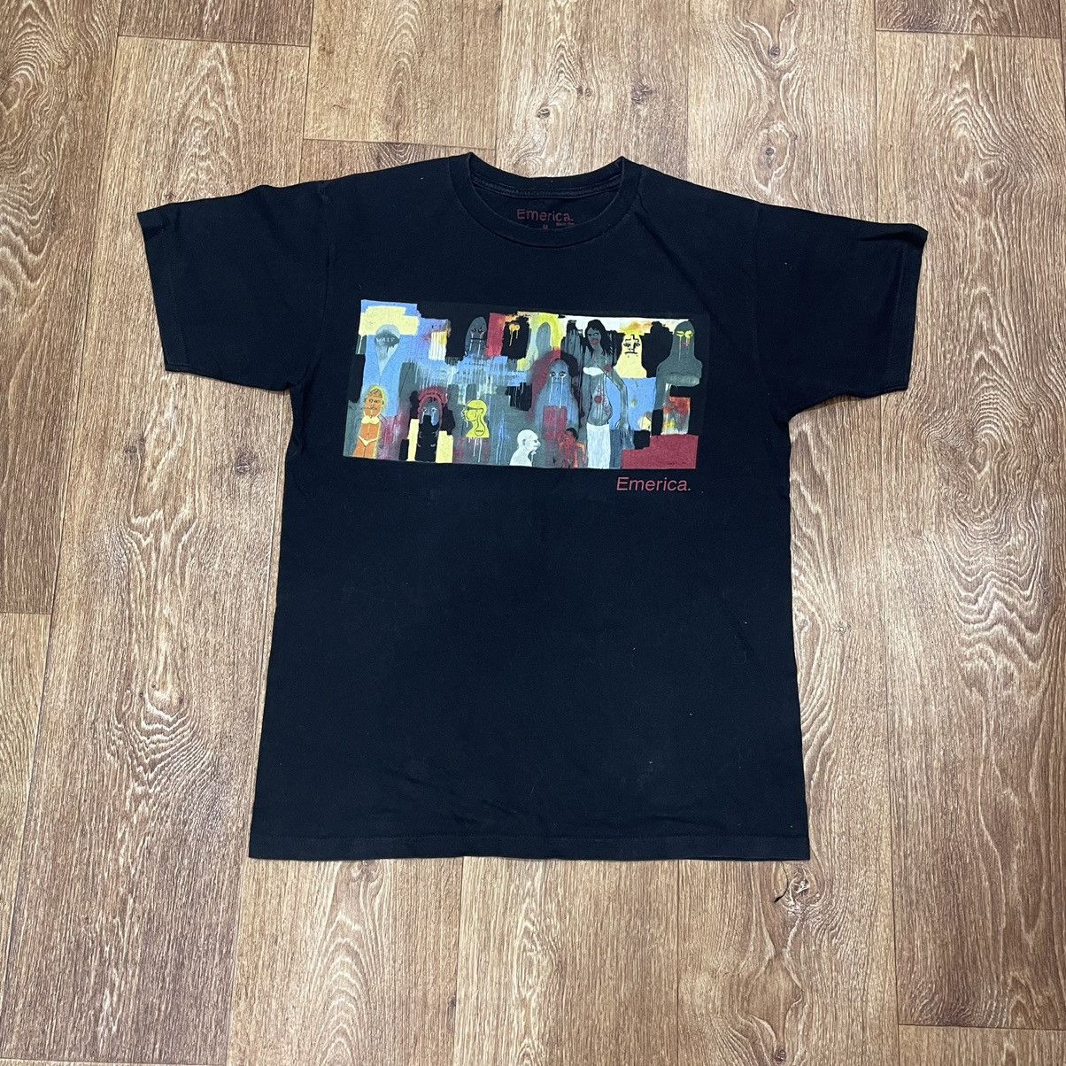 Vintage Y2K Art Emerica Tee Streetwear Skatewear Size M