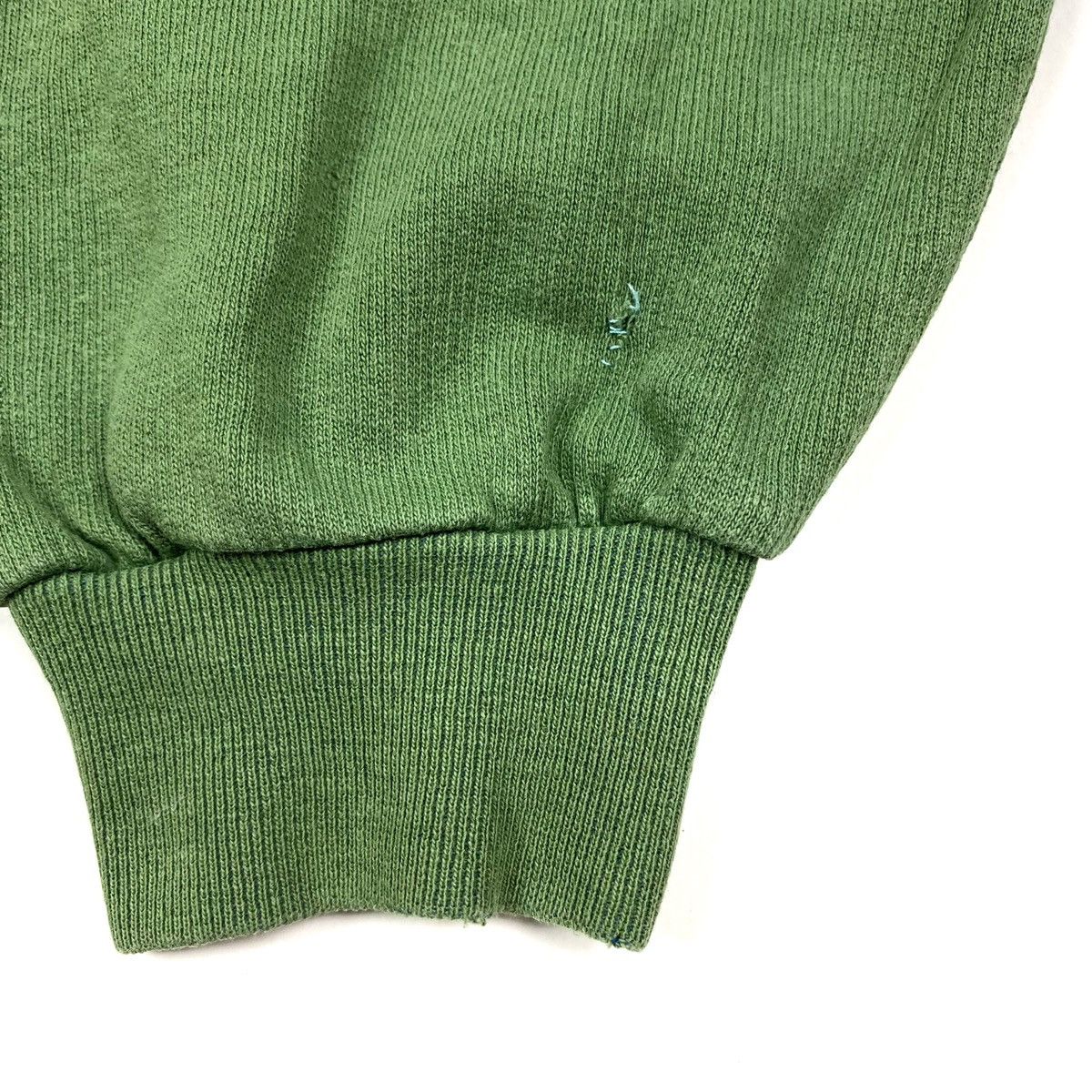 Vintage 1990’s Vintage Green Blank Boxy Sweatshirt Size US S / EU 44-46 / 1 - 7 Thumbnail