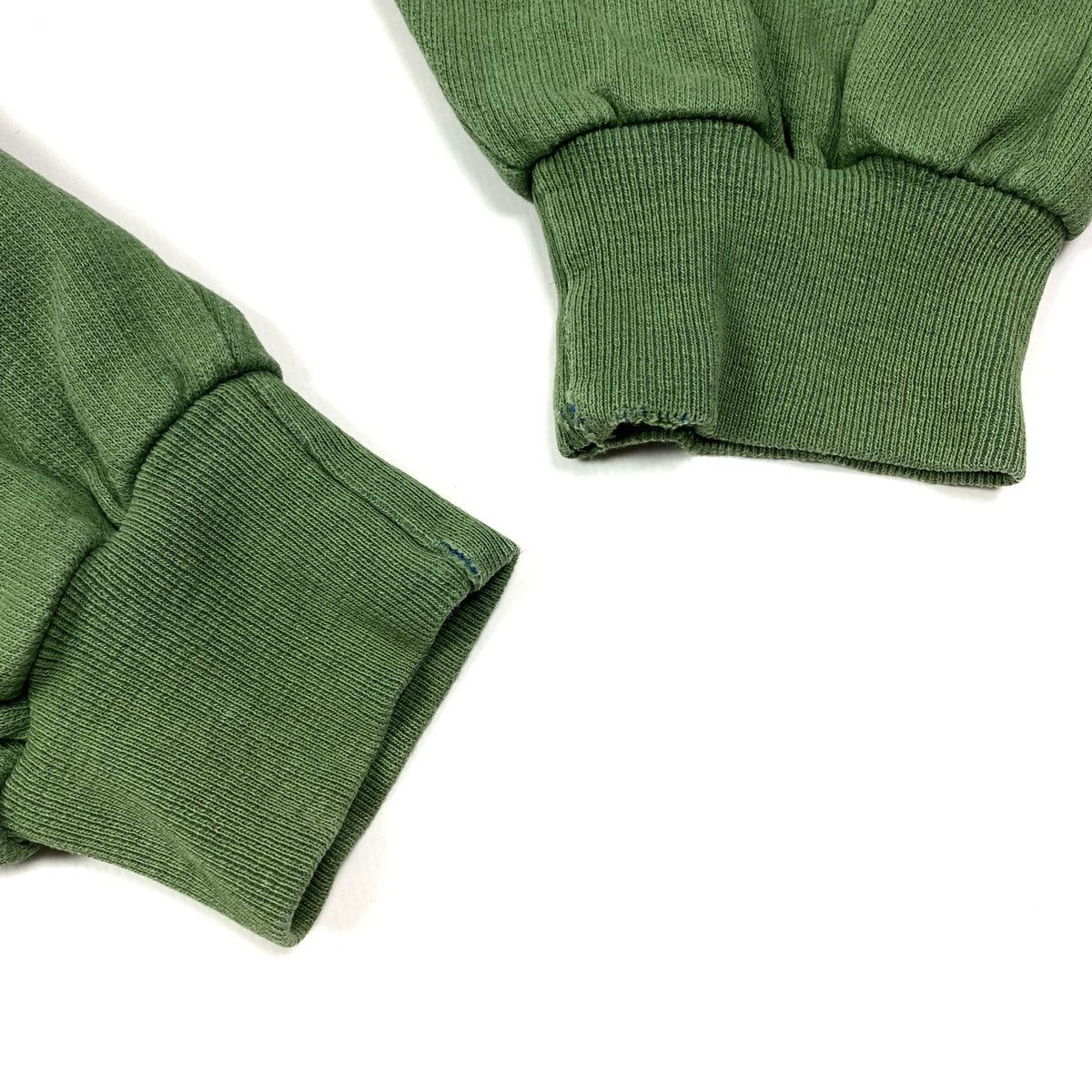 Vintage 1990’s Vintage Green Blank Boxy Sweatshirt Size US S / EU 44-46 / 1 - 6 Thumbnail