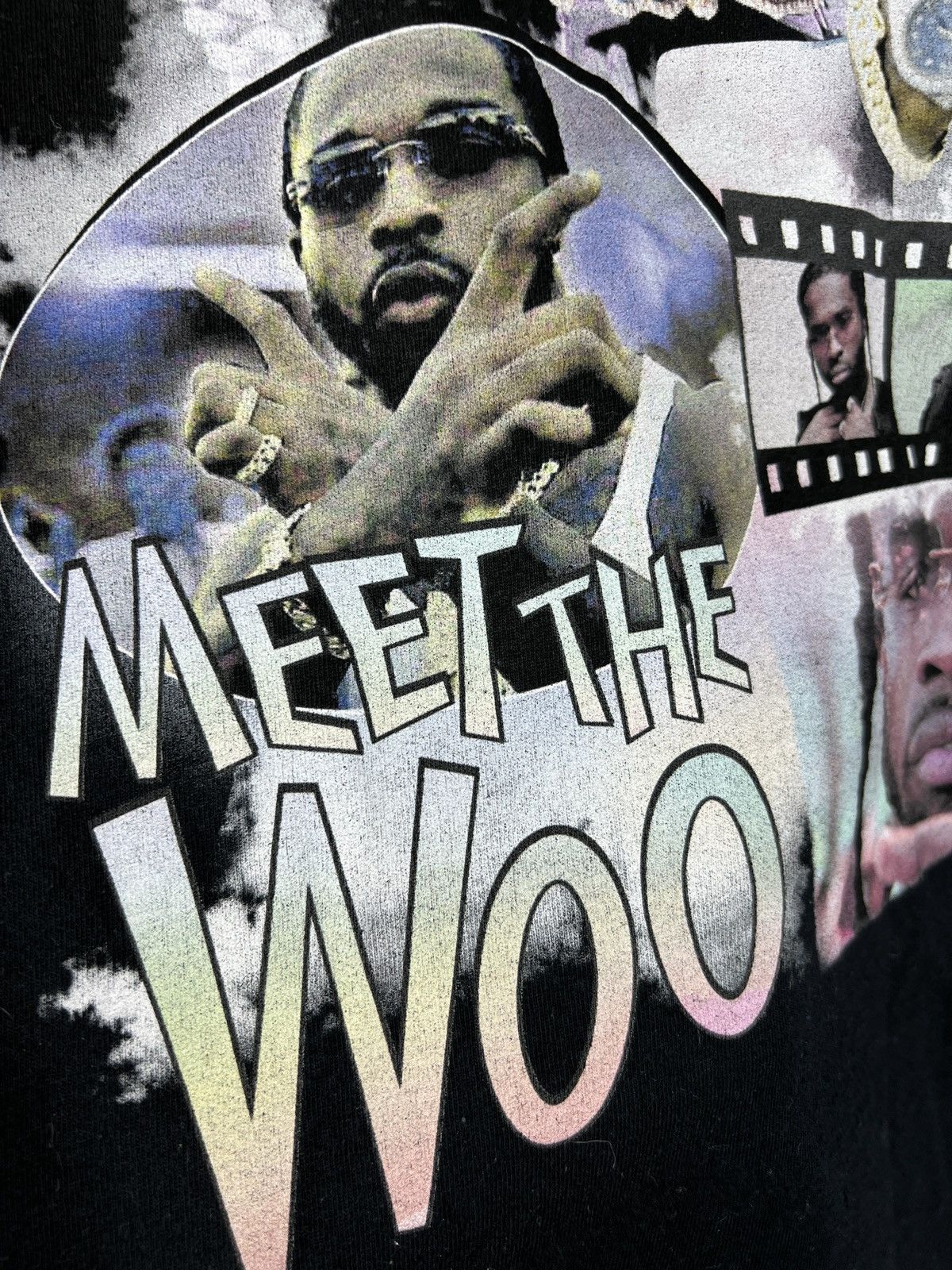 Band Tees × Rap Tees × Vintage Vtg POP SMOKE Meet the Woo tee Drill and travis gangster Size US XXL / EU 58 / 5 - 5 Thumbnail