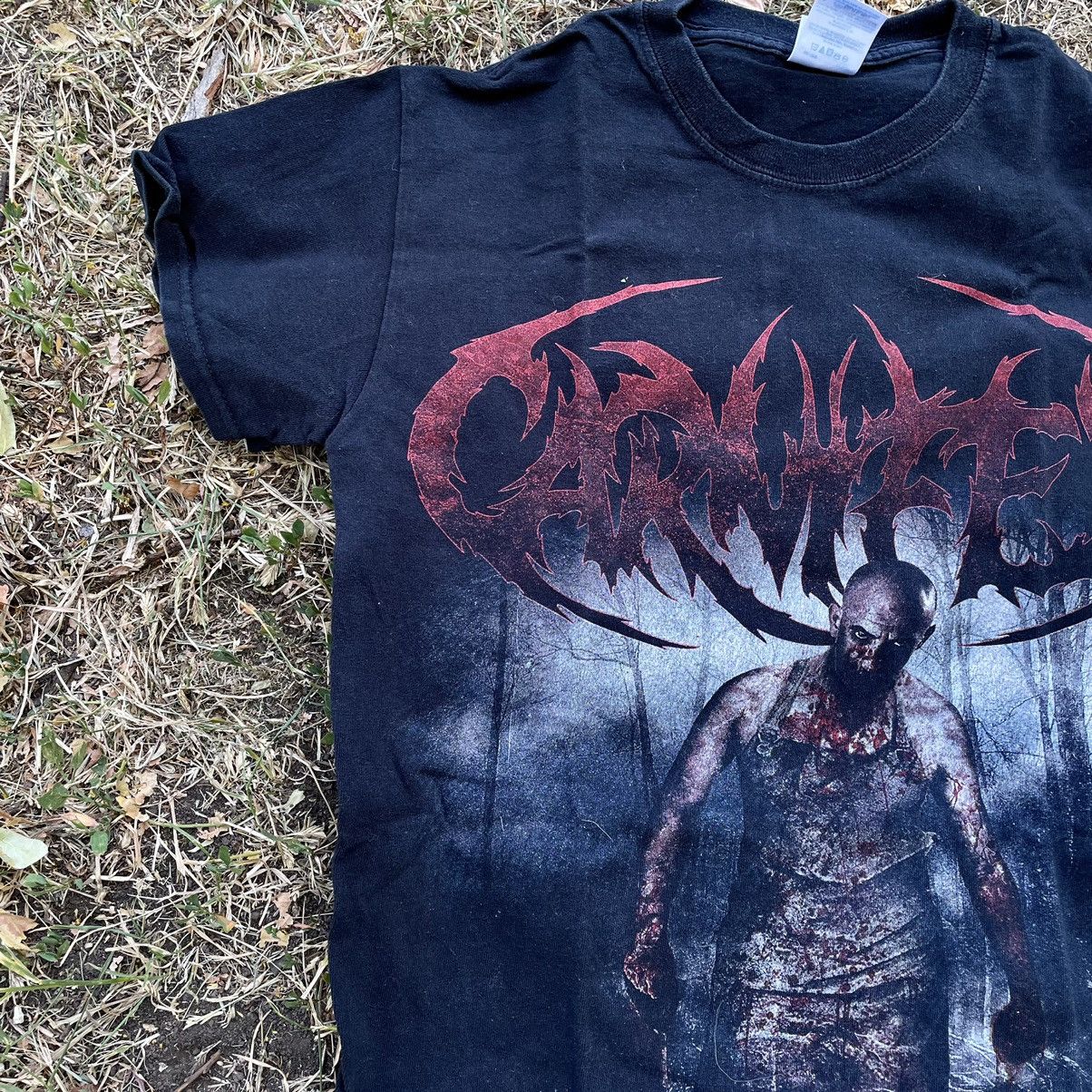 Vintage Vintage Y2K Carnifex Band Tee Graphic Dark Metal Grunge S Size US S / EU 44-46 / 1 - 4 Thumbnail