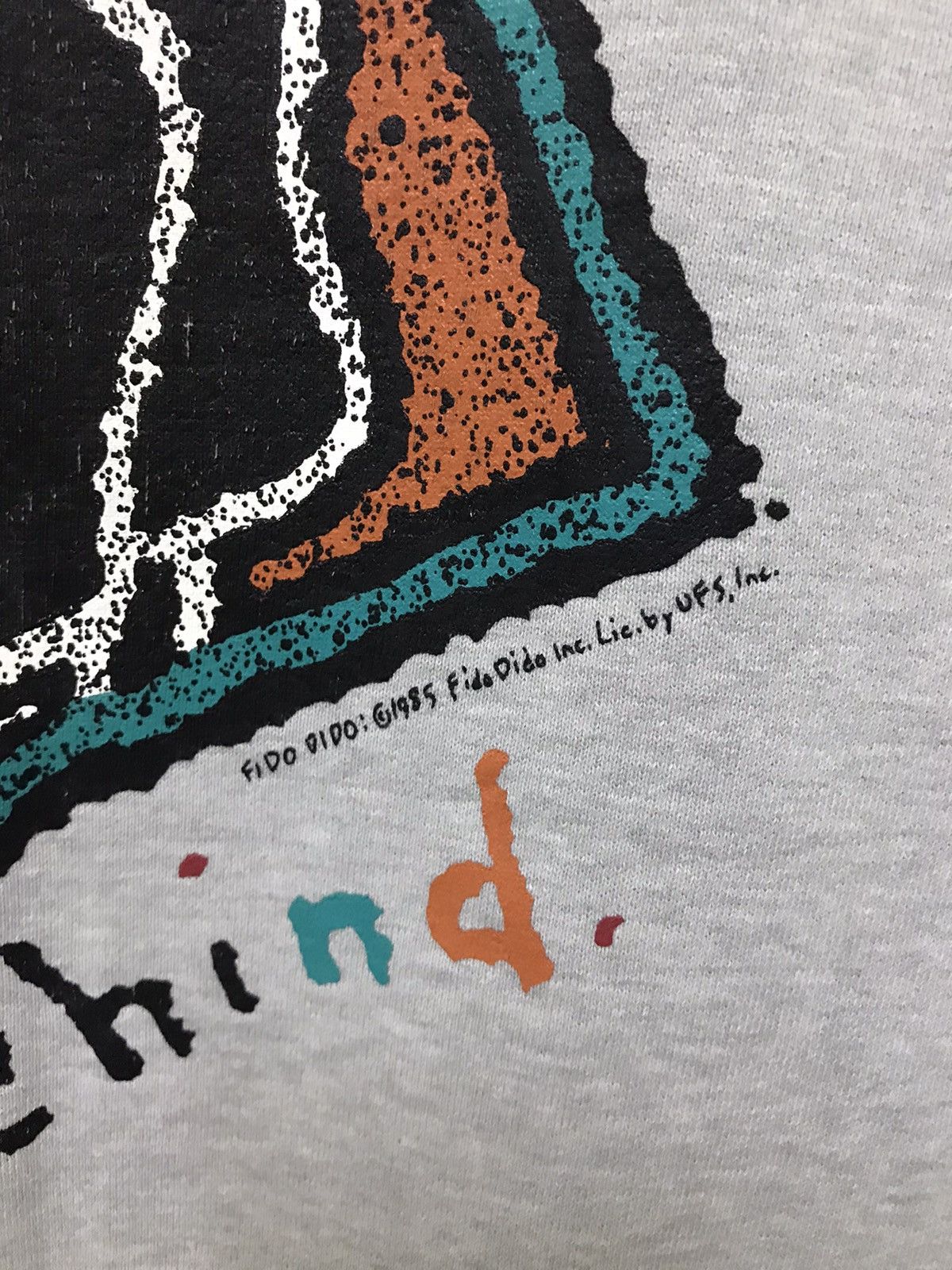 Cartoon Network × Vintage Vintage 80’s Dido Fido Mirror Sweatshirt Crewneck Big Print Size US M / EU 48-50 / 2 - 10 Thumbnail