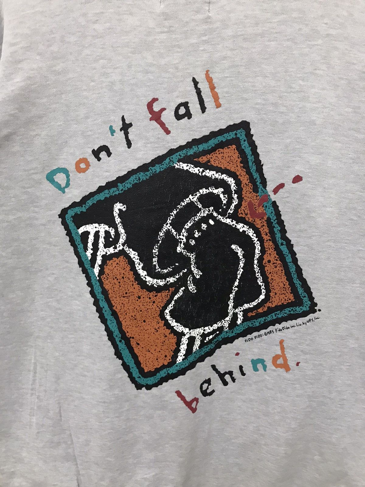 Cartoon Network × Vintage Vintage 80’s Dido Fido Mirror Sweatshirt Crewneck Big Print Size US M / EU 48-50 / 2 - 9 Thumbnail