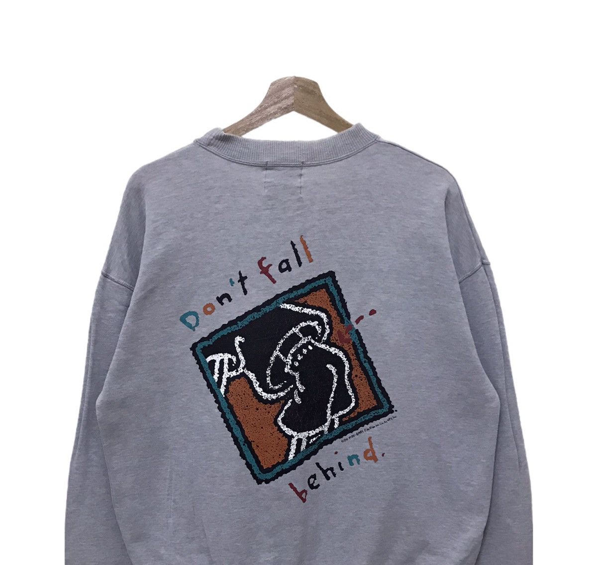 Cartoon Network × Vintage Vintage 80’s Dido Fido Mirror Sweatshirt Crewneck Big Print Size US M / EU 48-50 / 2 - 3 Thumbnail