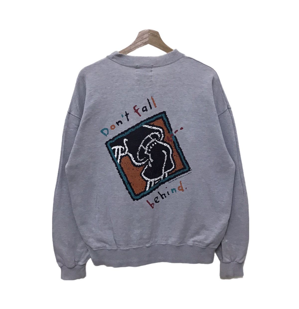 Cartoon Network × Vintage Vintage 80’s Dido Fido Mirror Sweatshirt Crewneck Big Print Size US M / EU 48-50 / 2 - 5 Thumbnail