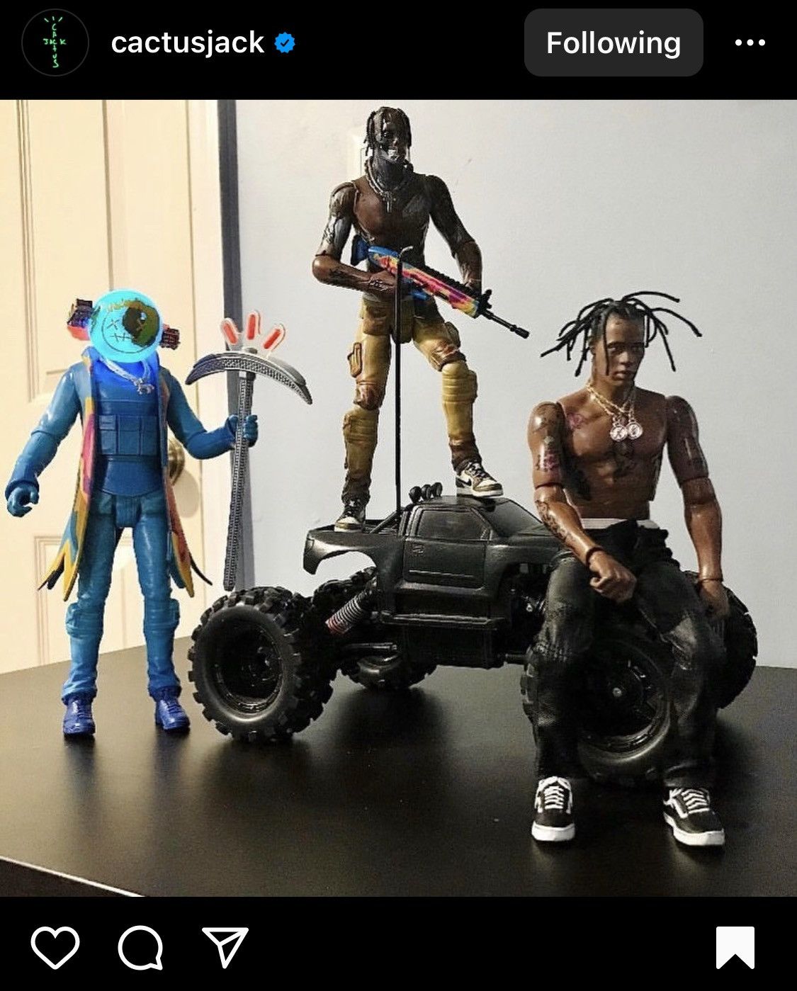 Travis Scott Travis Scott x fortnite action figure Size ONE SIZE - 7 Thumbnail