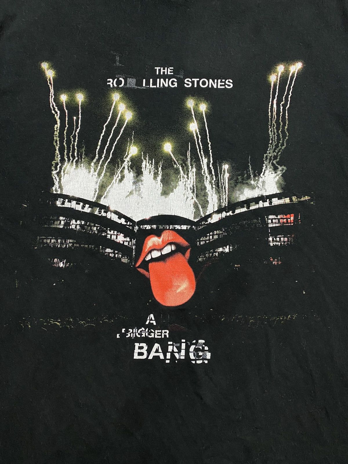 Band Tees × The Rolling Stones × Vintage 2005 - 2006 The Rolling Stones A Bigger Bang Tour Shirt Size US L / EU 52-54 / 3 - 3 Thumbnail