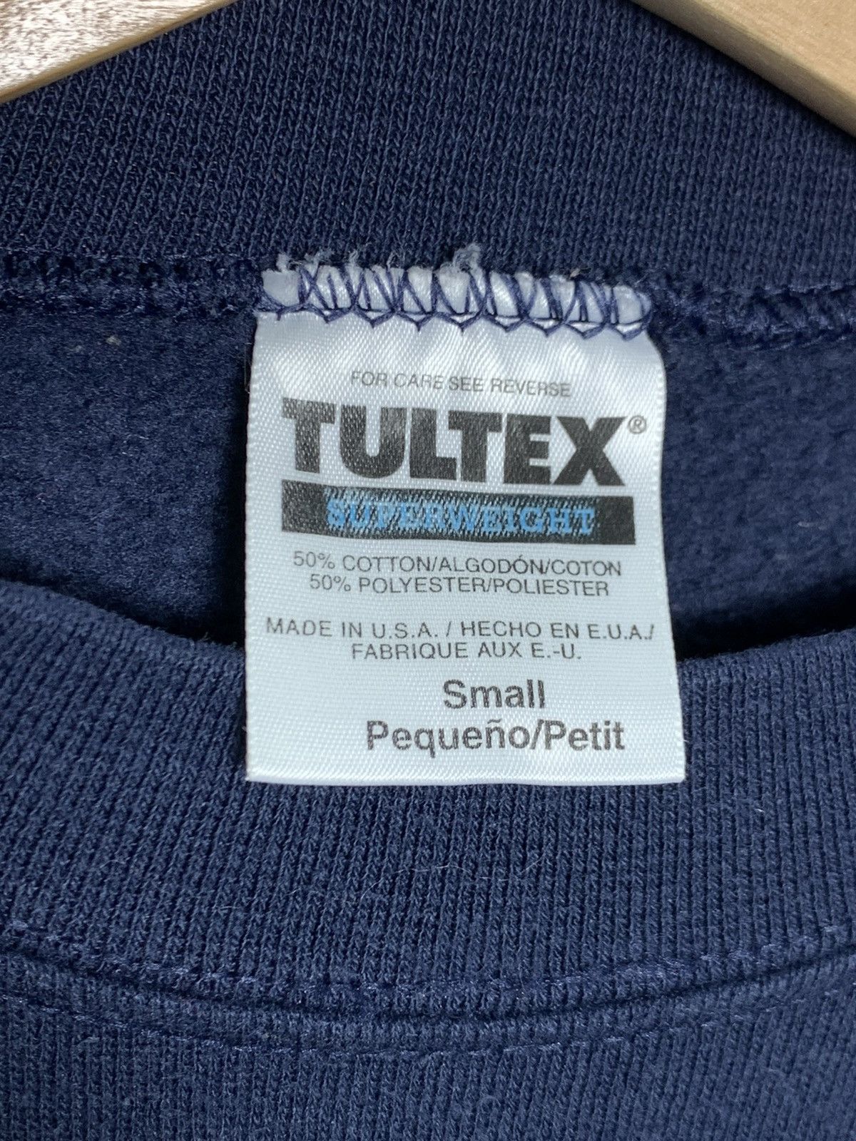 Tultex Vintage Tultex Nuclear Forces Crewneck Sweatshirt Size US S / EU 44-46 / 1 - 3 Thumbnail