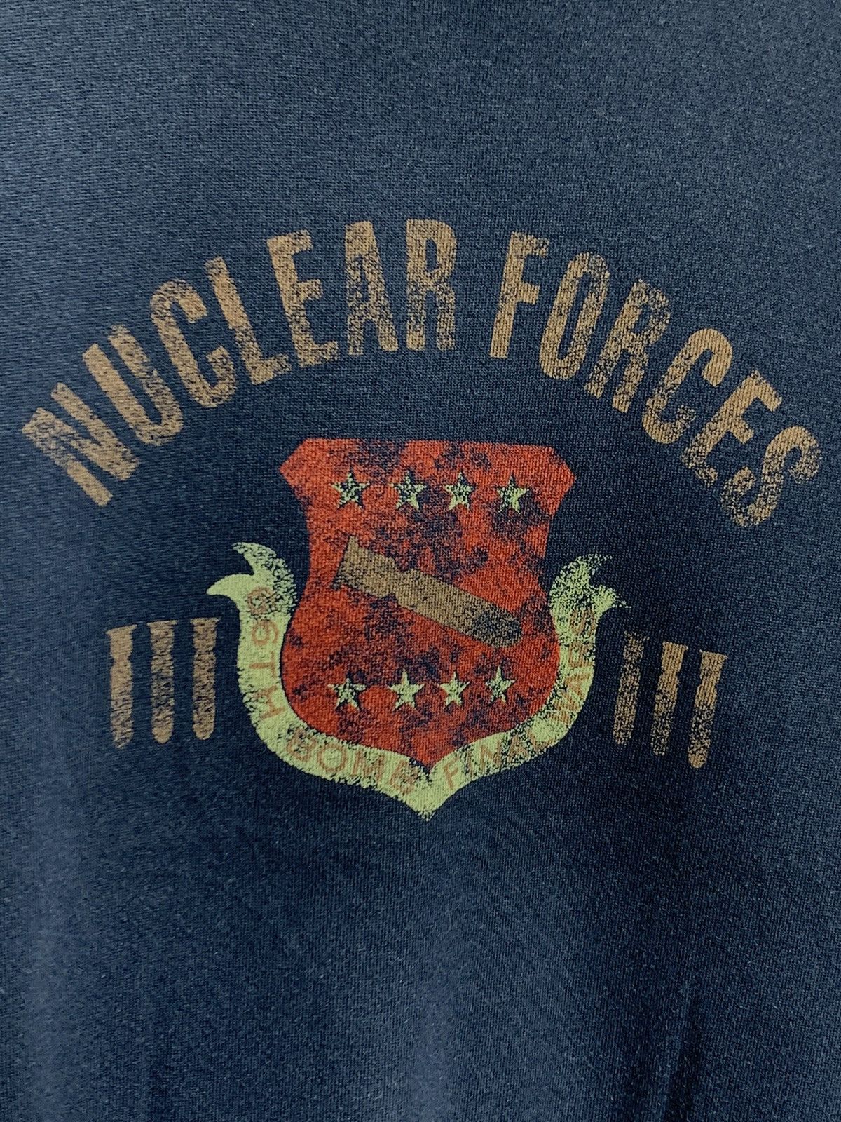 Tultex Vintage Tultex Nuclear Forces Crewneck Sweatshirt Size US S / EU 44-46 / 1 - 2 Thumbnail