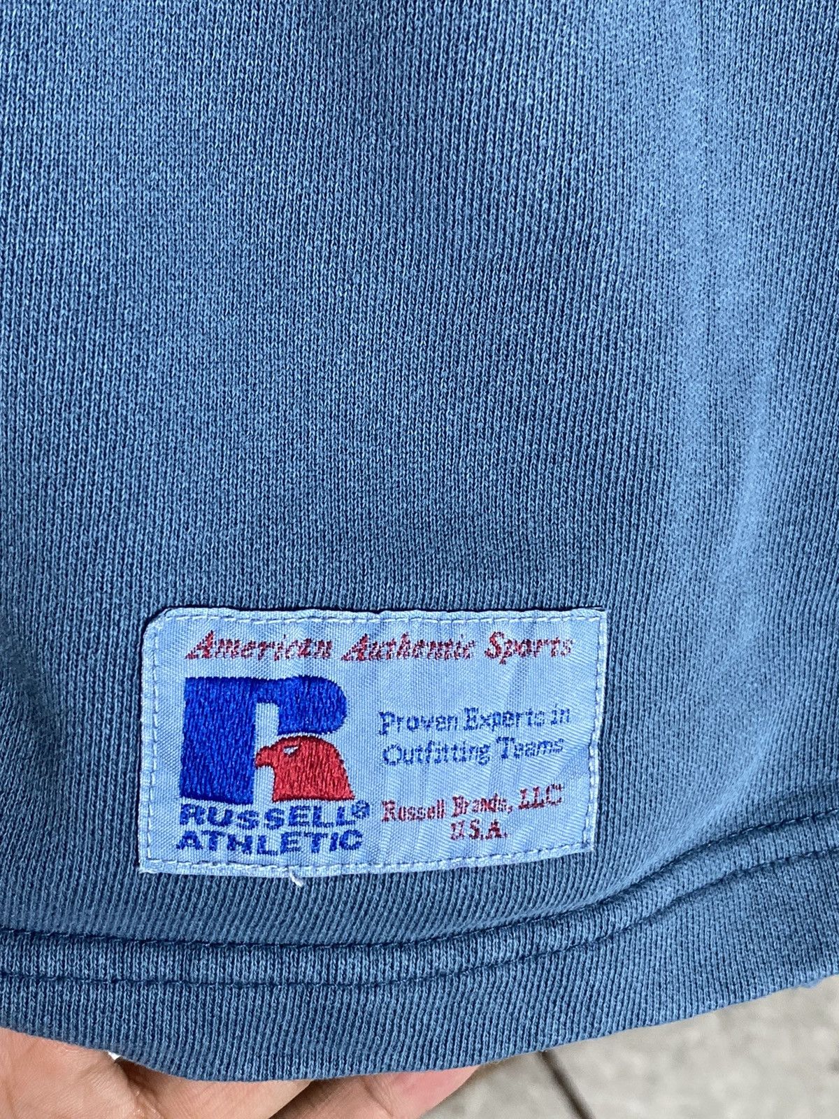 Russell Athletic Vintage Sunfaded Russell Athletic Crewneck Sweatshirt Size US L / EU 52-54 / 3 - 4 Thumbnail
