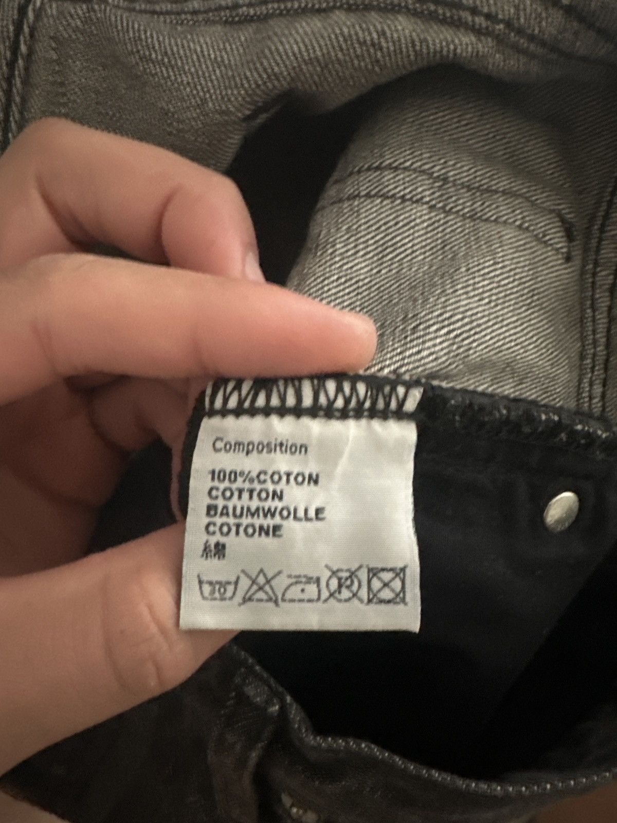 Dior × Hedi Slimane Dior homme luster denim Size US 34 / EU 50 - 8 Thumbnail