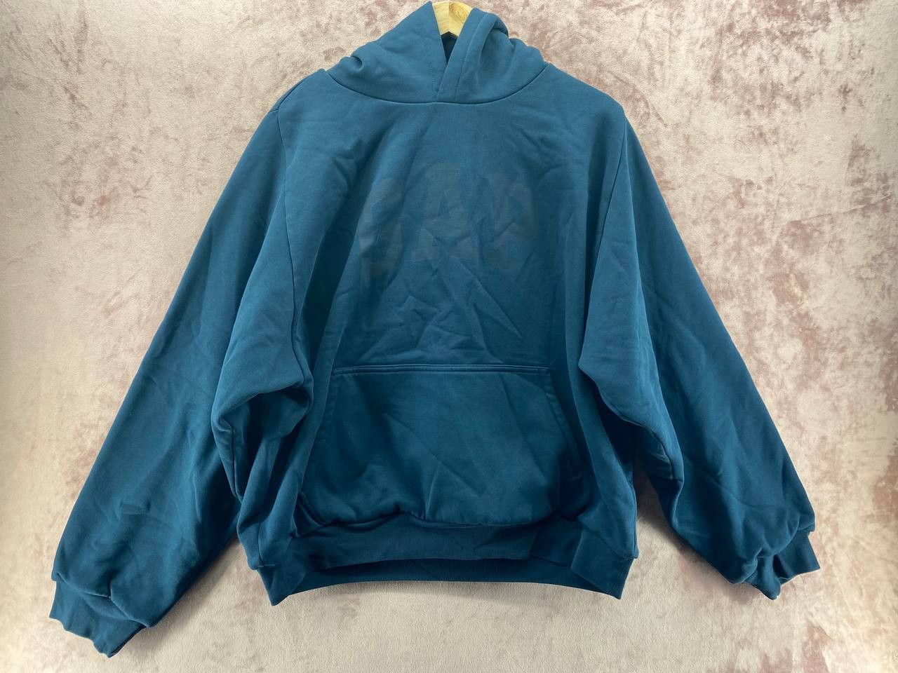 Gap × Kanye West YEEZY Gap by Balenciaga Shrunken Hoodie Dark Blue XL Size US XL / EU 56 / 4 - 2 Thumbnail