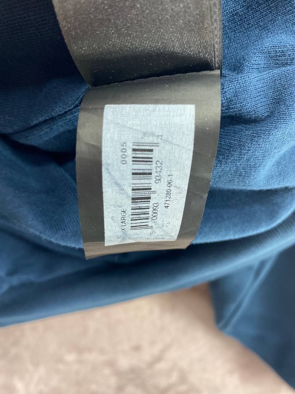 Gap × Kanye West YEEZY Gap by Balenciaga Shrunken Hoodie Dark Blue XL Size US XL / EU 56 / 4 - 10 Thumbnail