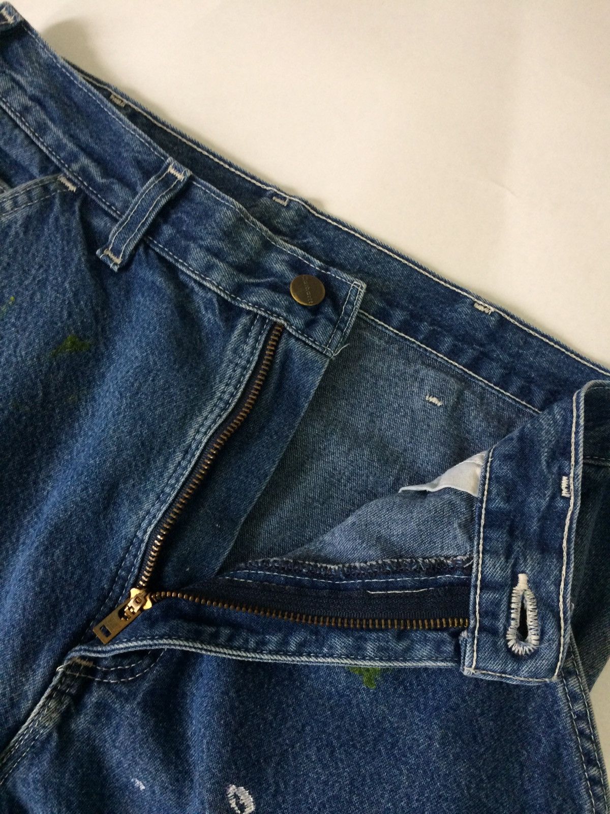 Carhartt × JNCO CARHARTT WIP SINGLE KNEE DENIM PANTS Size US 28 / EU 44 - 9 Thumbnail