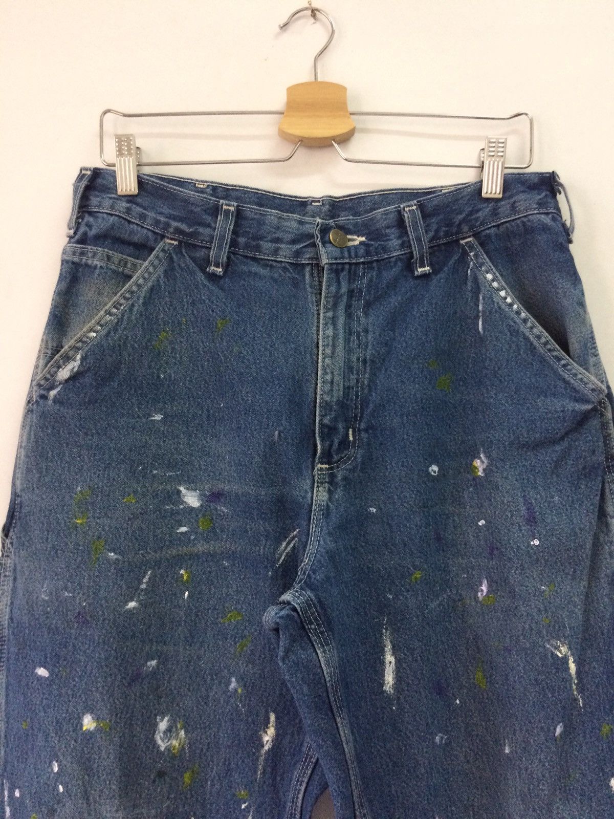 Carhartt × JNCO CARHARTT WIP SINGLE KNEE DENIM PANTS Size US 28 / EU 44 - 2 Thumbnail