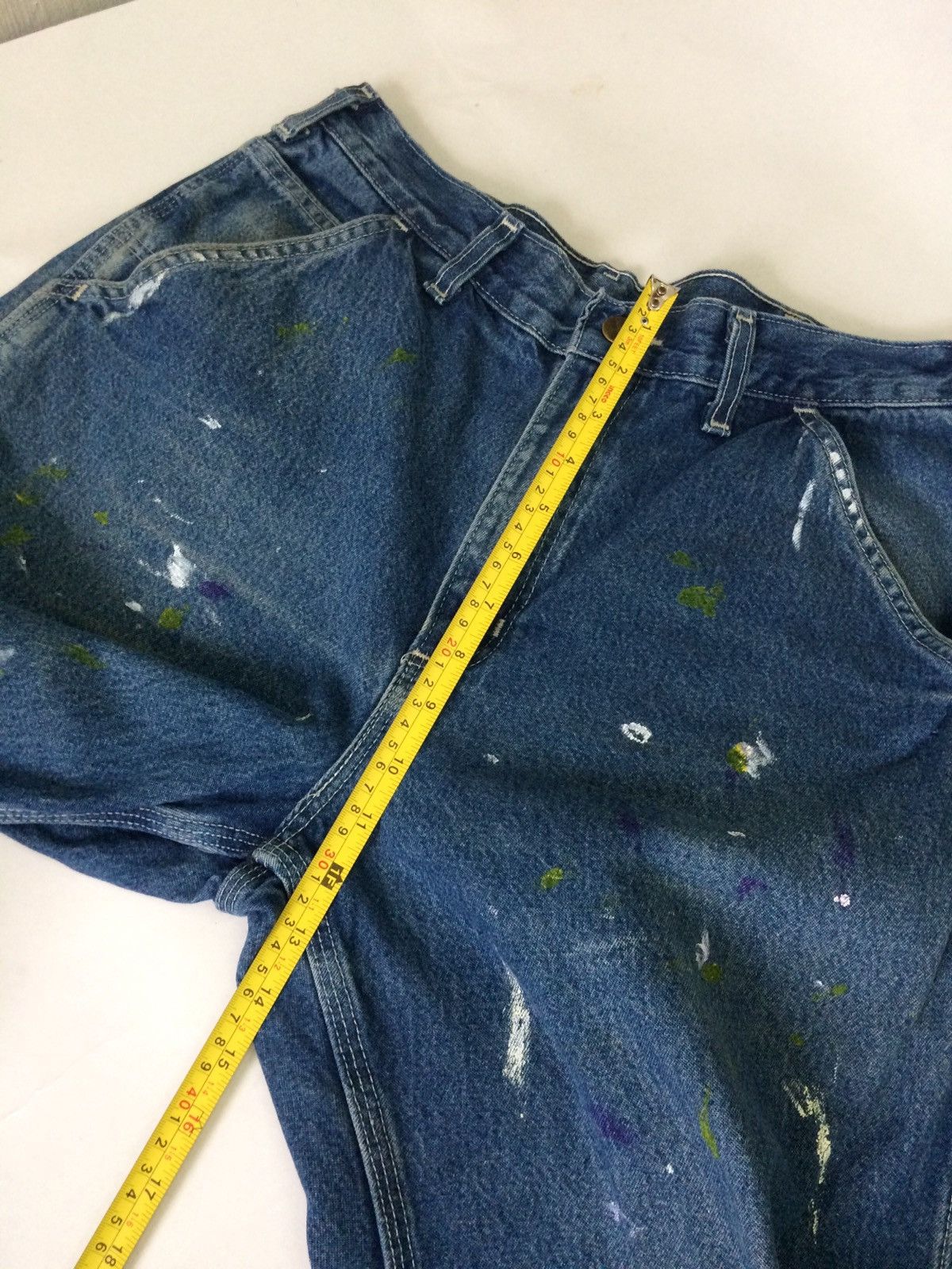 Carhartt × JNCO CARHARTT WIP SINGLE KNEE DENIM PANTS Size US 28 / EU 44 - 12 Thumbnail