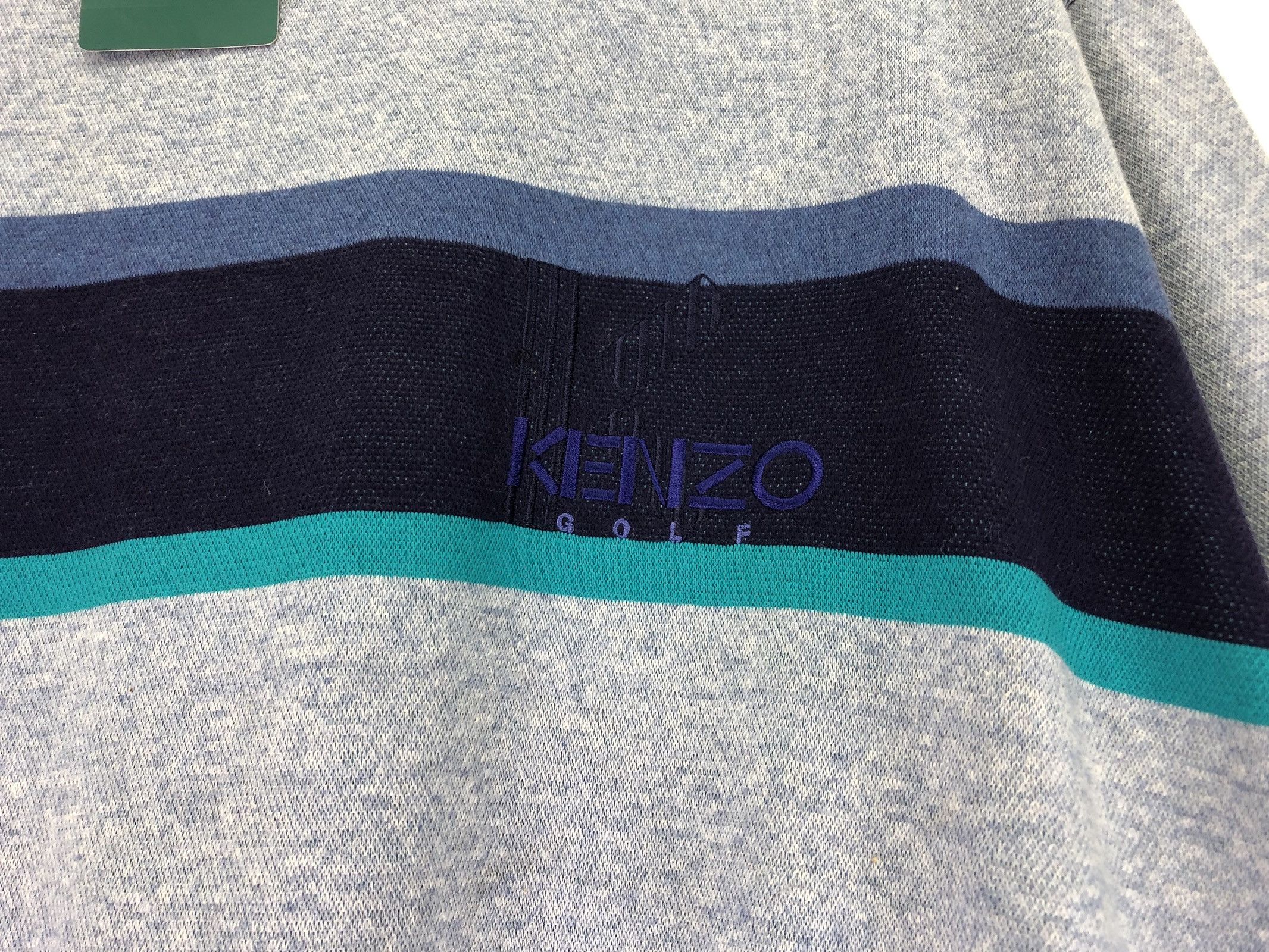 Free Ship!! KENZO SWEATSHIRT JUMPER BLOCK COLOR