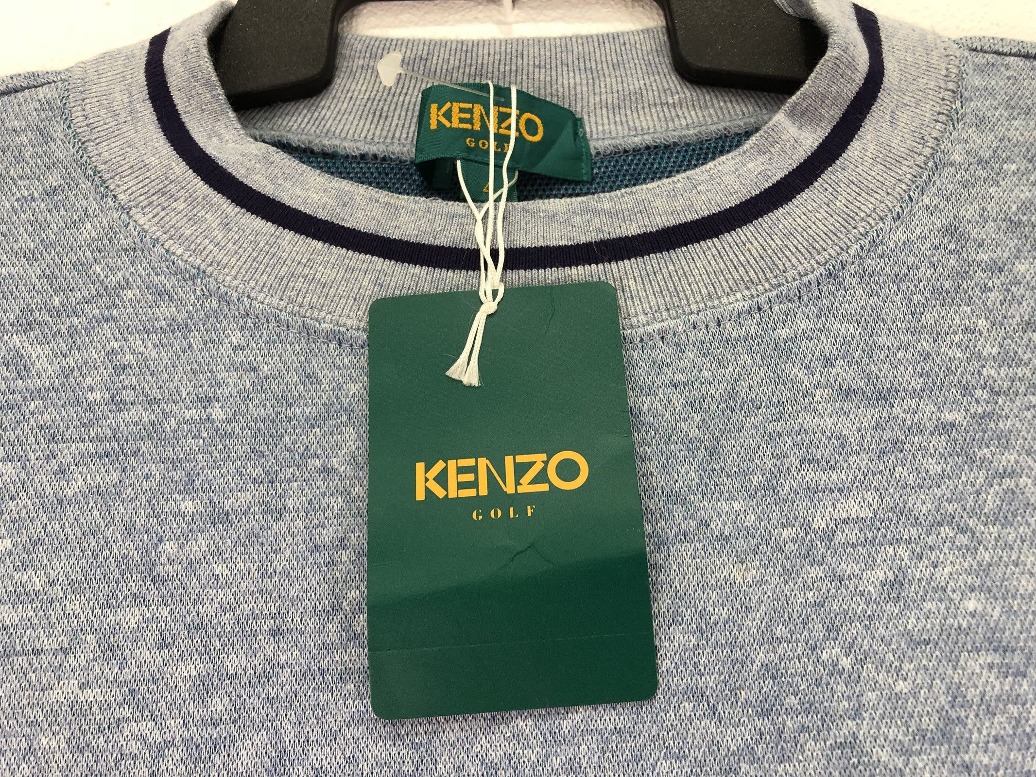 Free Ship!! KENZO SWEATSHIRT JUMPER BLOCK COLOR