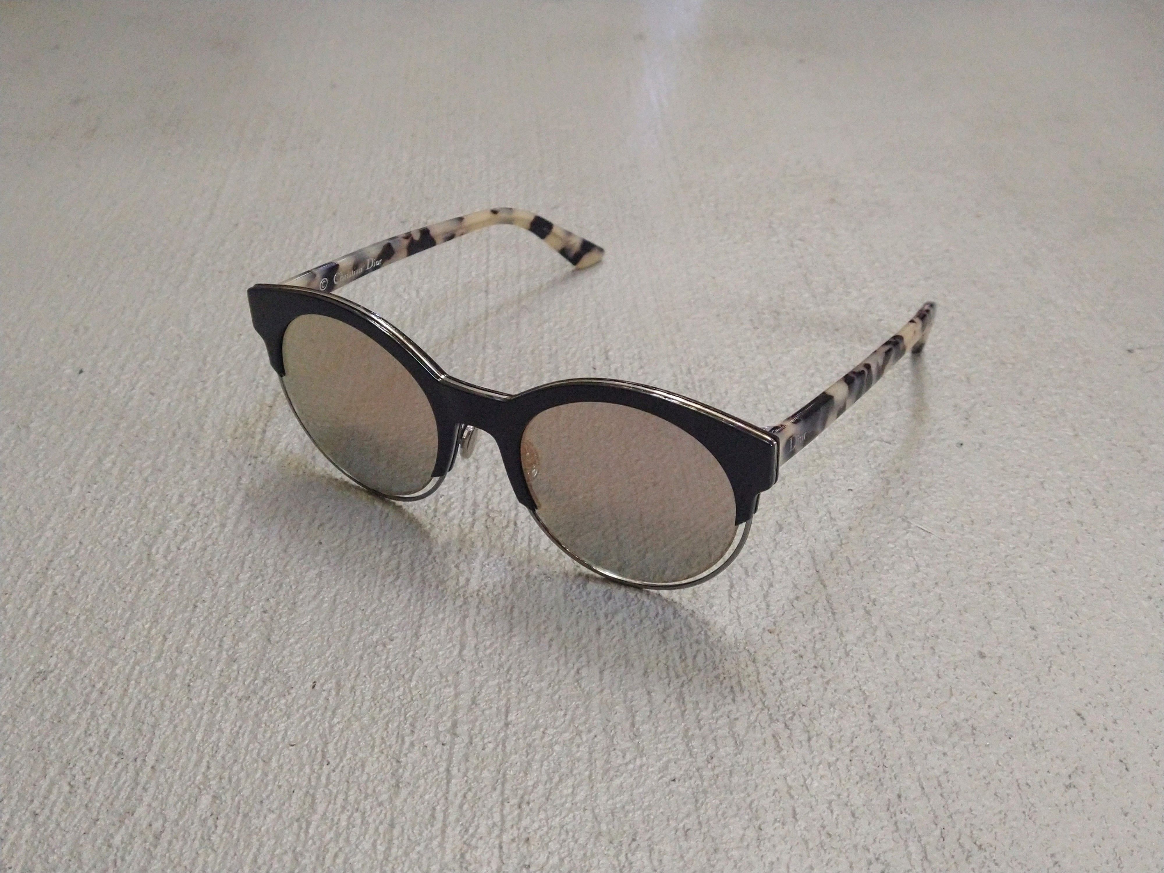 Dior Christian Dior Sunglasses DiorSideral1 Blue Round Mirrored Size ONE SIZE - 2 Thumbnail
