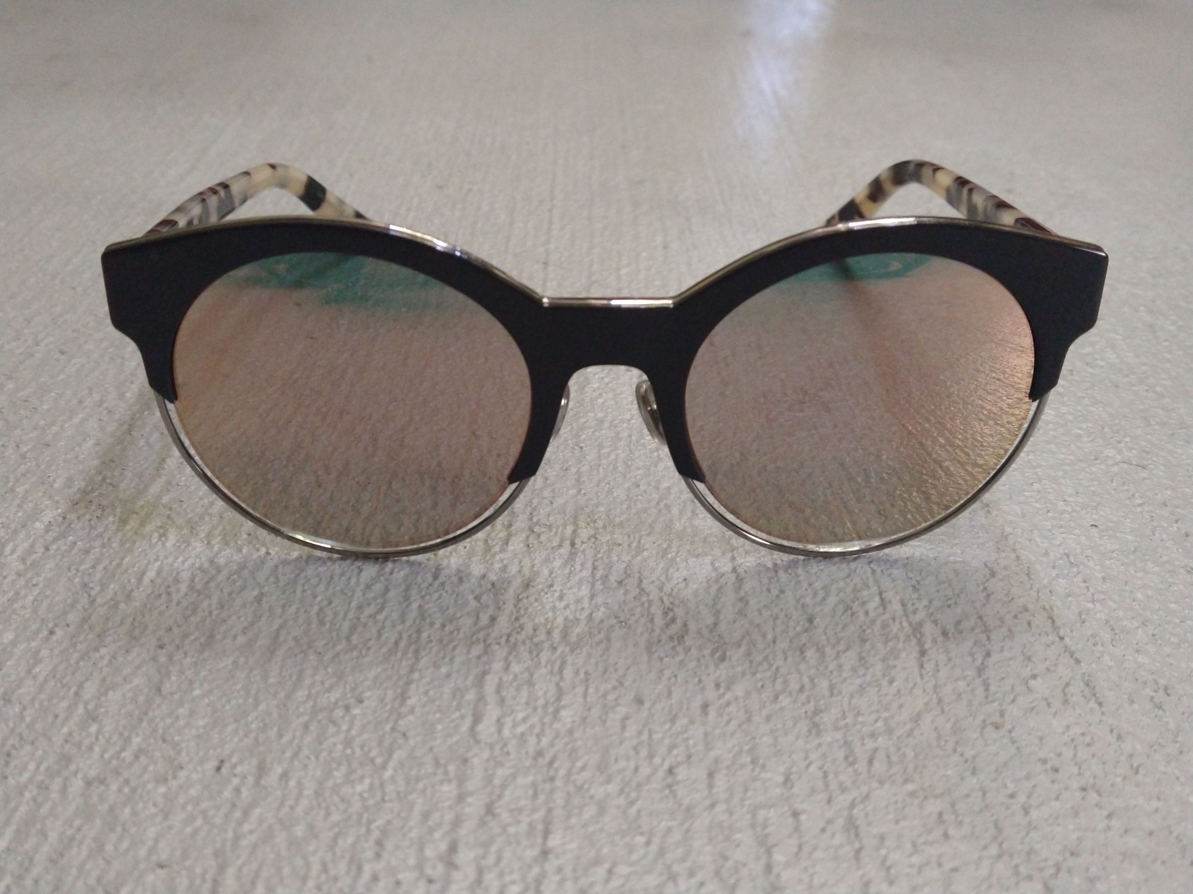 Dior Christian Dior Sunglasses DiorSideral1 Blue Round Mirrored Size ONE SIZE - 3 Thumbnail