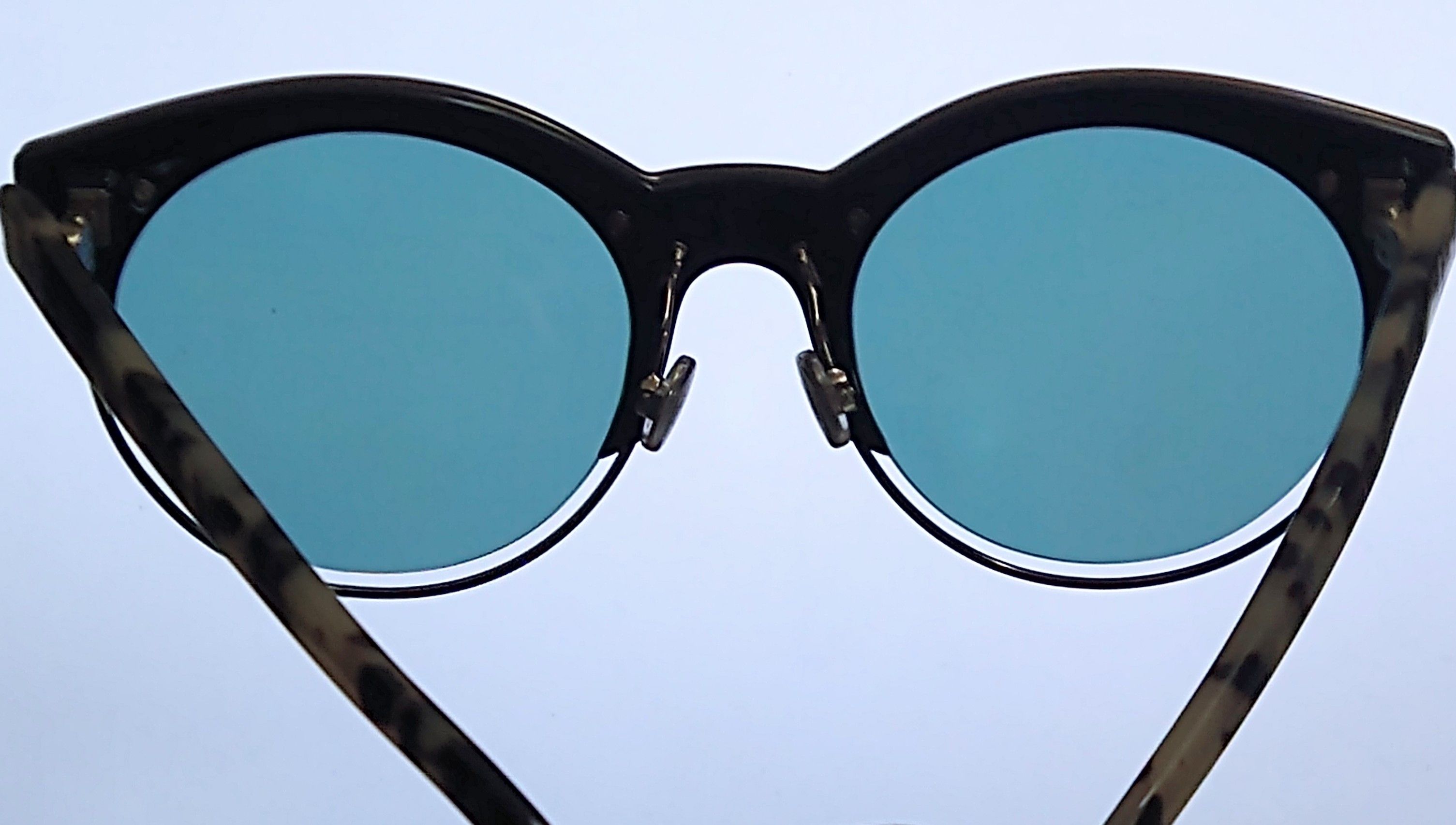 Dior Christian Dior Sunglasses DiorSideral1 Blue Round Mirrored Size ONE SIZE - 17 Thumbnail