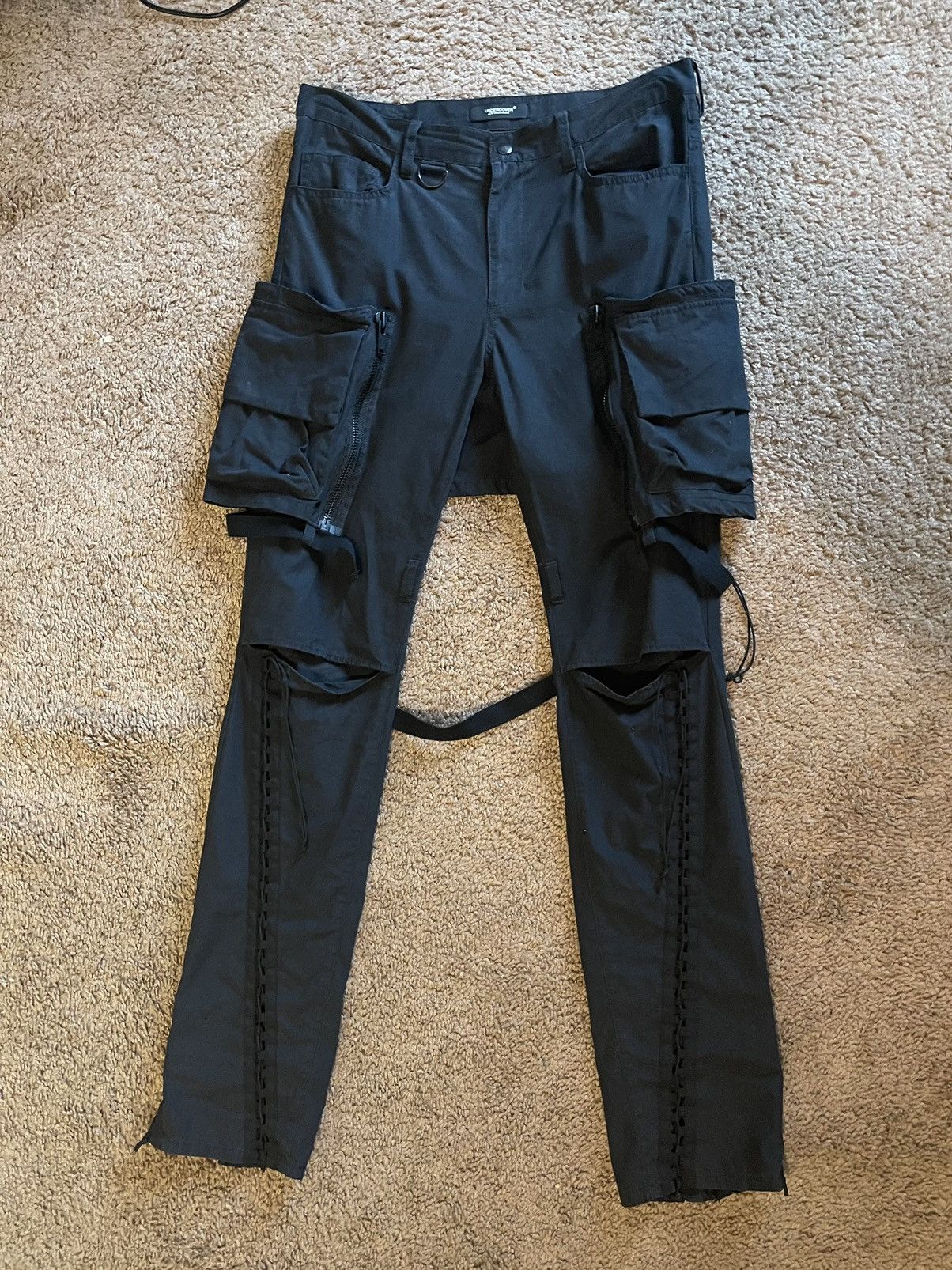 Undercover SS2019 NEW WARRIORS Cargo Skirted Pants | Grailed