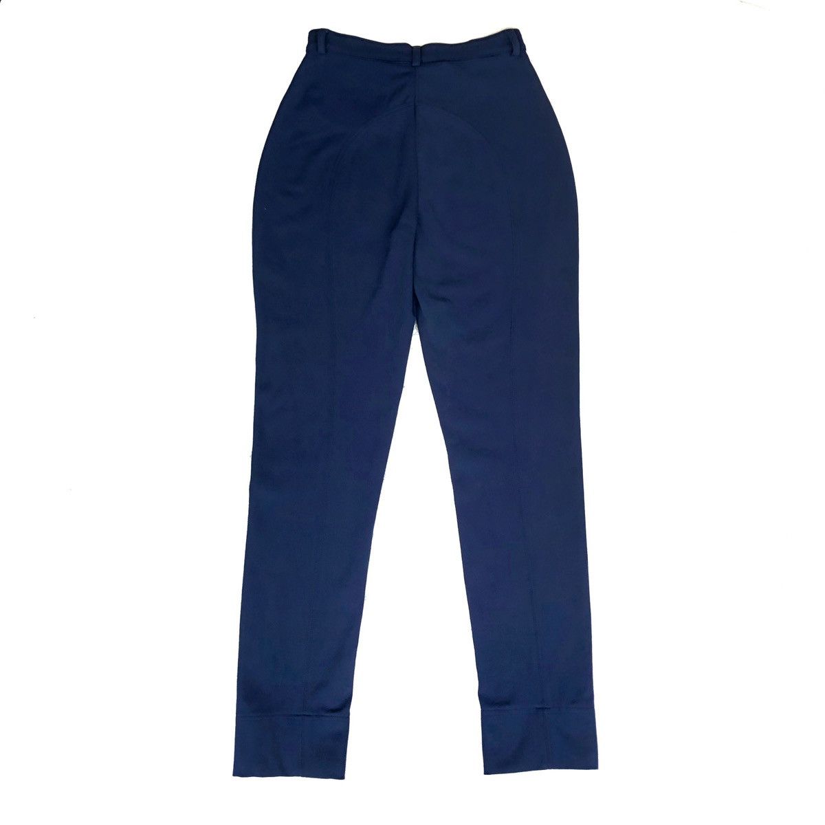 Gucci 🔥Vintage 90s GUCCI Blue Black Stretchy Knit Casual Pant Size 28" / US 6 / IT 42 - 11 Thumbnail