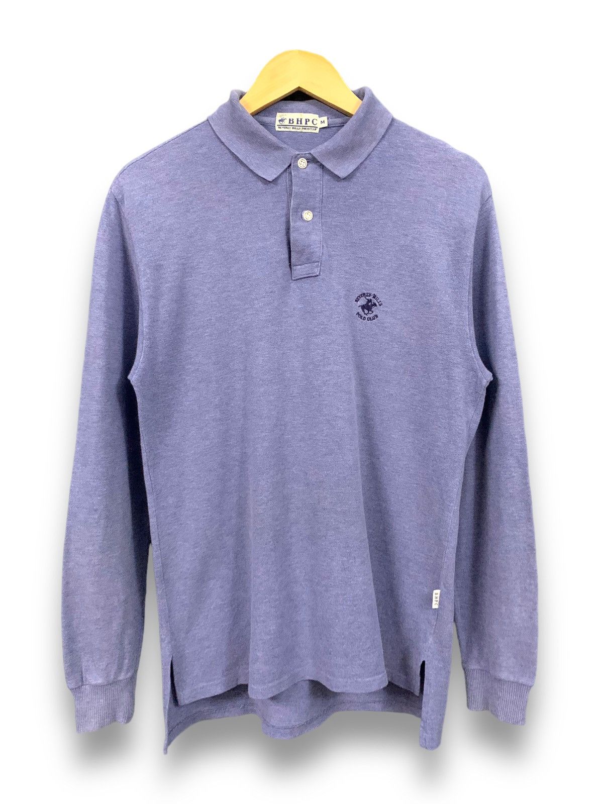 Beverly Hills Polo Club Vintage Beverly Hills Polo Club Golf Polo Long Sleeve Tshirt Size US S / EU 44-46 / 1 - 1 Thumbnail