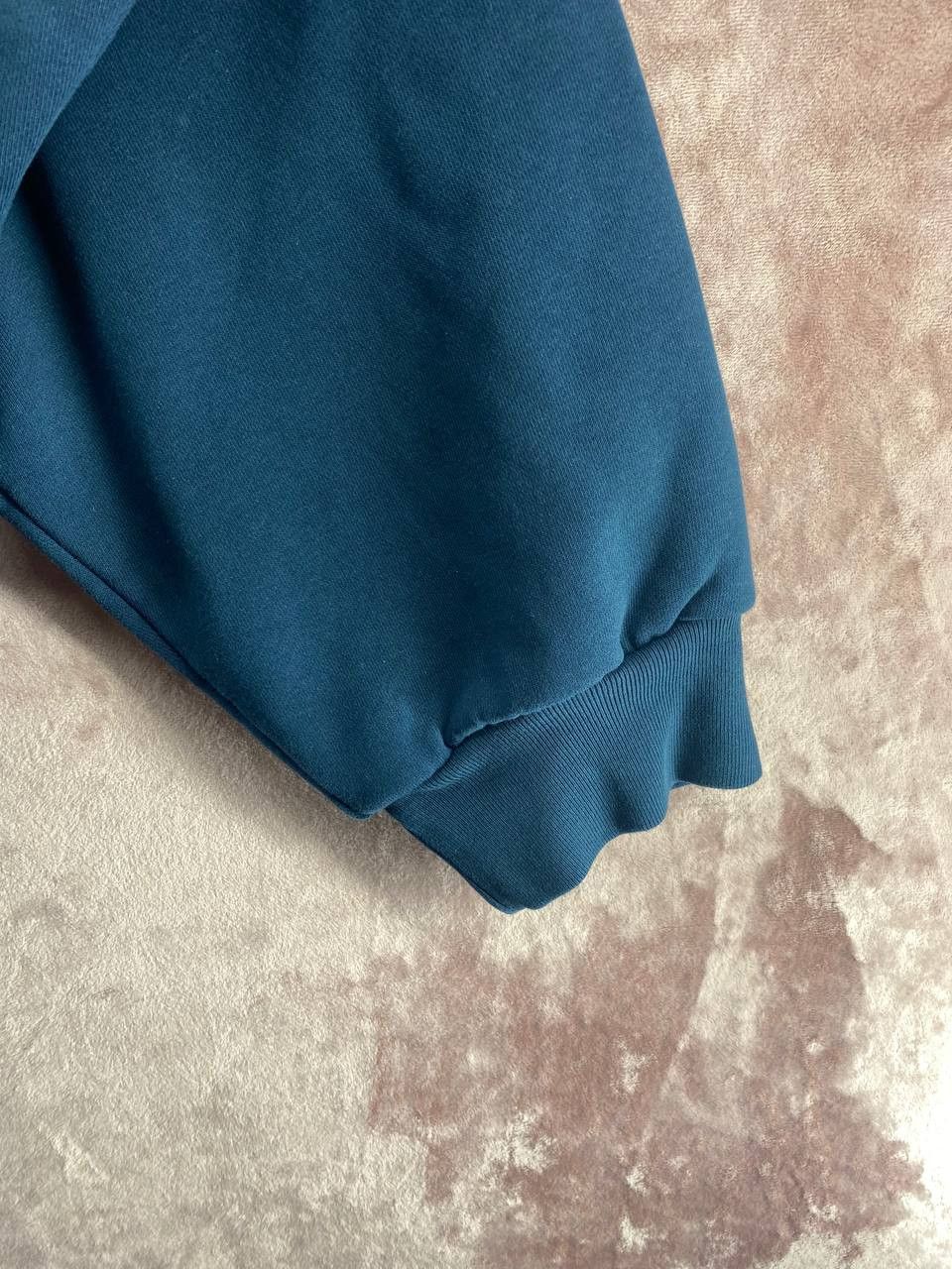 Gap × Kanye West YEEZY Gap by Balenciaga Shrunken Hoodie Dark Blue XXL Size US XXL / EU 58 / 5 - 7 Thumbnail