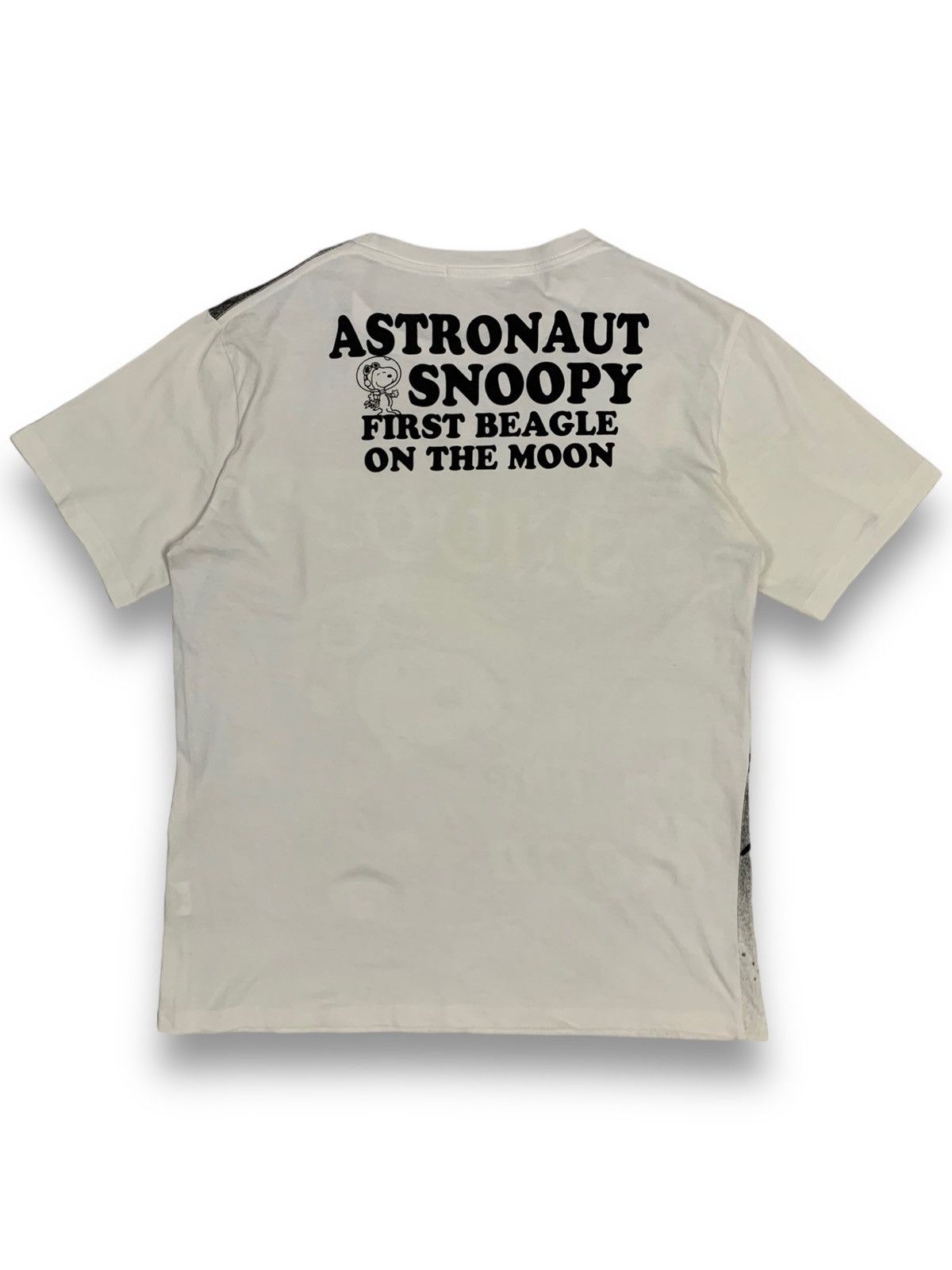 Cartoon Network Peanuts Snoopy On The Moon Graphic All Over Printed T-shirt Size US M / EU 48-50 / 2 - 2 Thumbnail