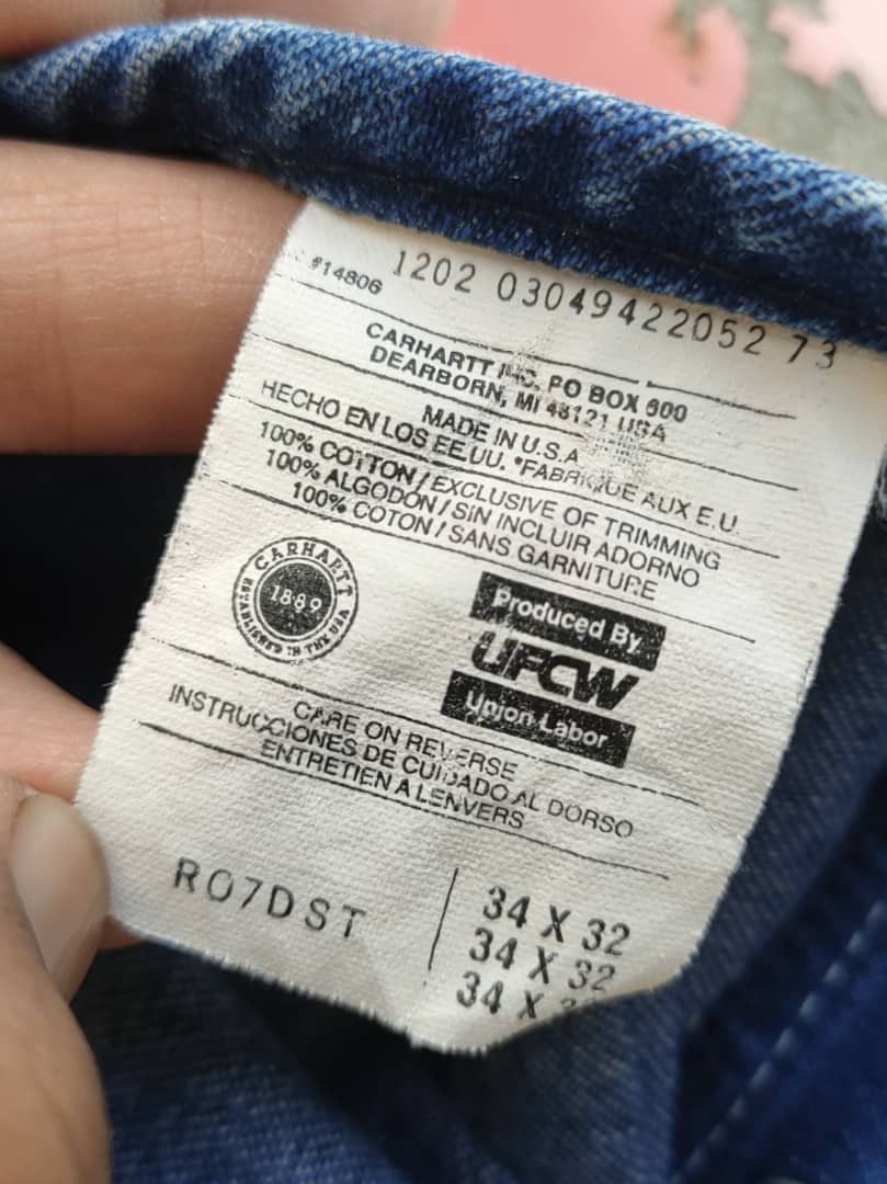 Carhartt Vintage Carhartt Coverall Size US 34 / EU 50 - 5 Thumbnail
