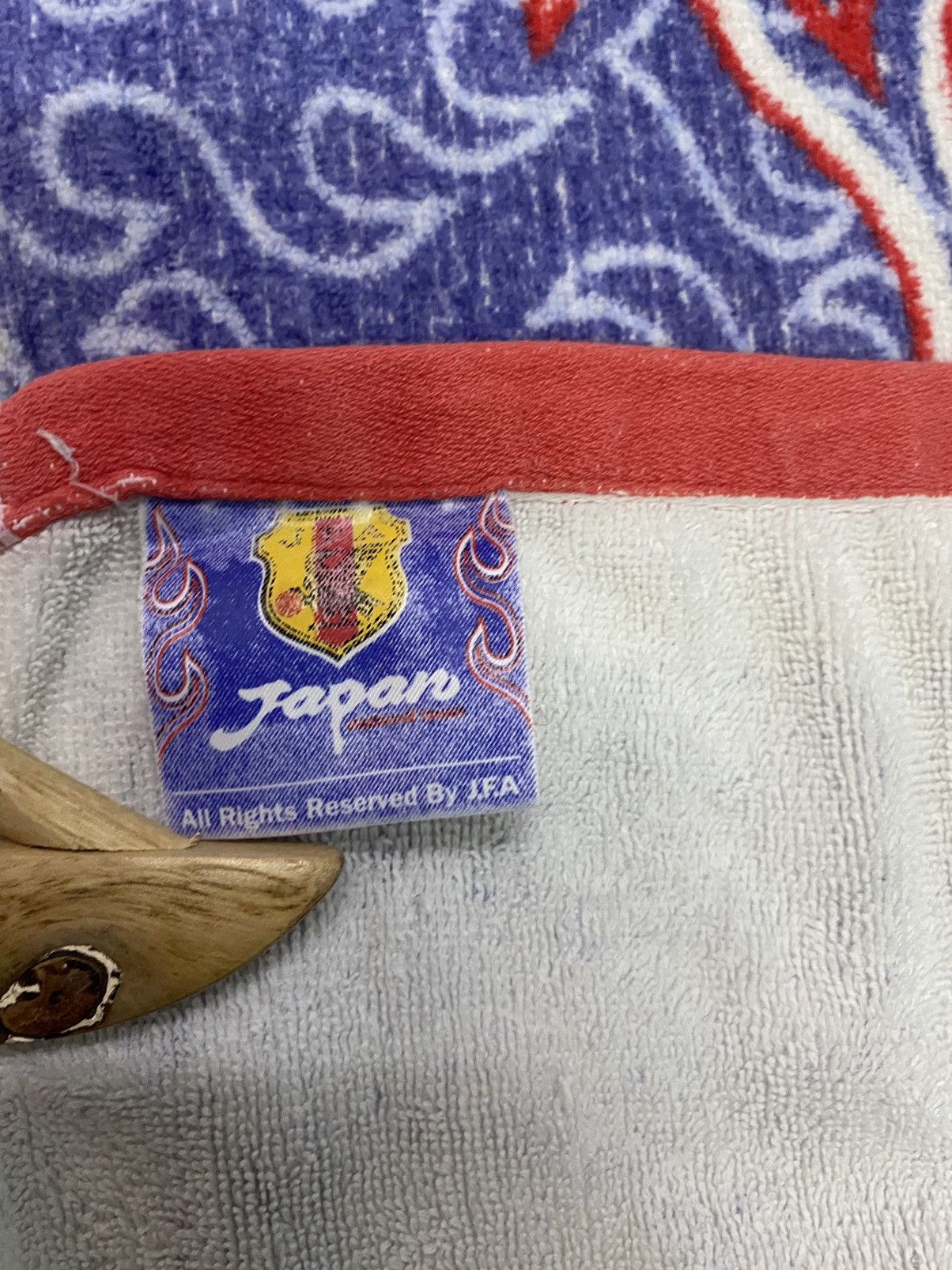 Japanese Brand Rare🔥 Vintage 1996 Japan Football Association Mafla Size ONE SIZE - 6 Thumbnail