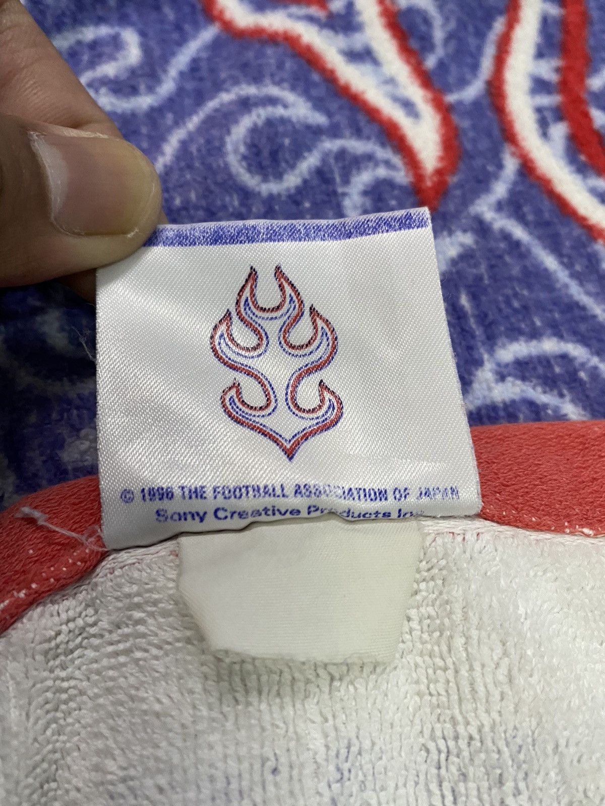 Japanese Brand Rare🔥 Vintage 1996 Japan Football Association Mafla Size ONE SIZE - 5 Thumbnail