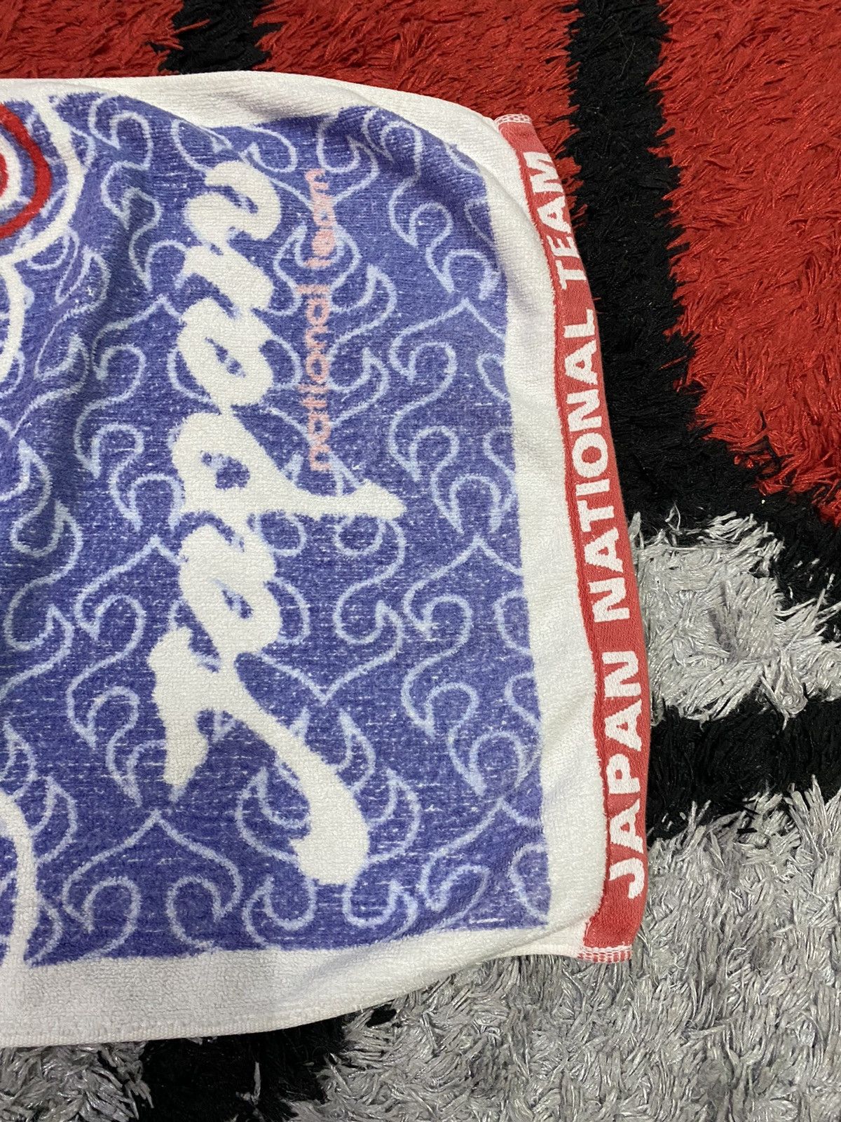 Japanese Brand Rare🔥 Vintage 1996 Japan Football Association Mafla Size ONE SIZE - 2 Thumbnail