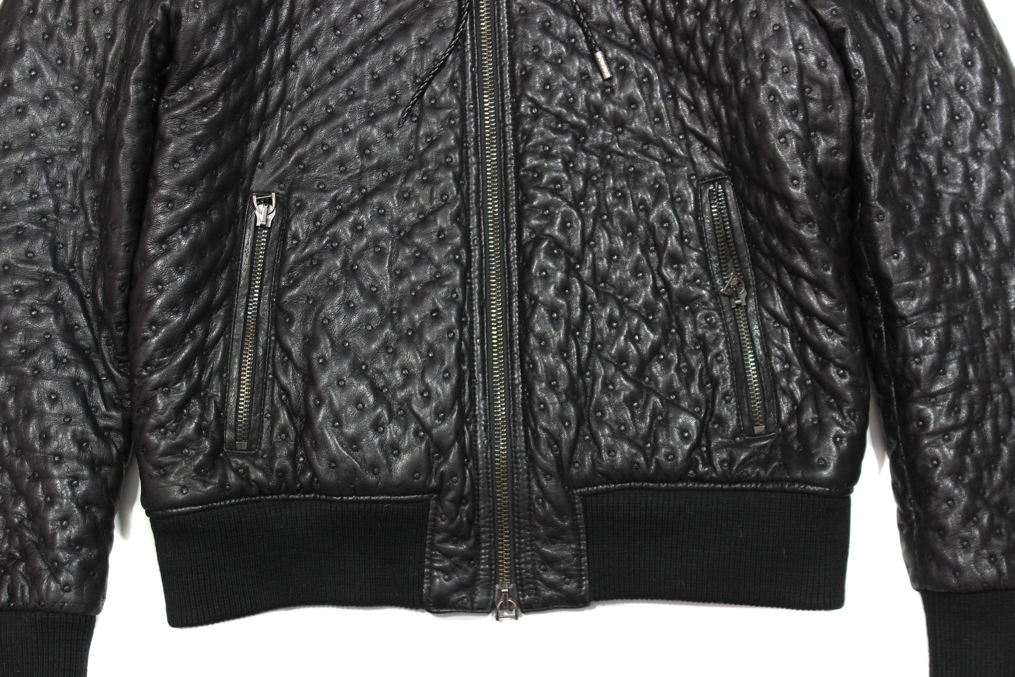 Bottega Veneta Shearling Hooded Leather Jacket Size US M / EU 48-50 / 2 - 3 Thumbnail