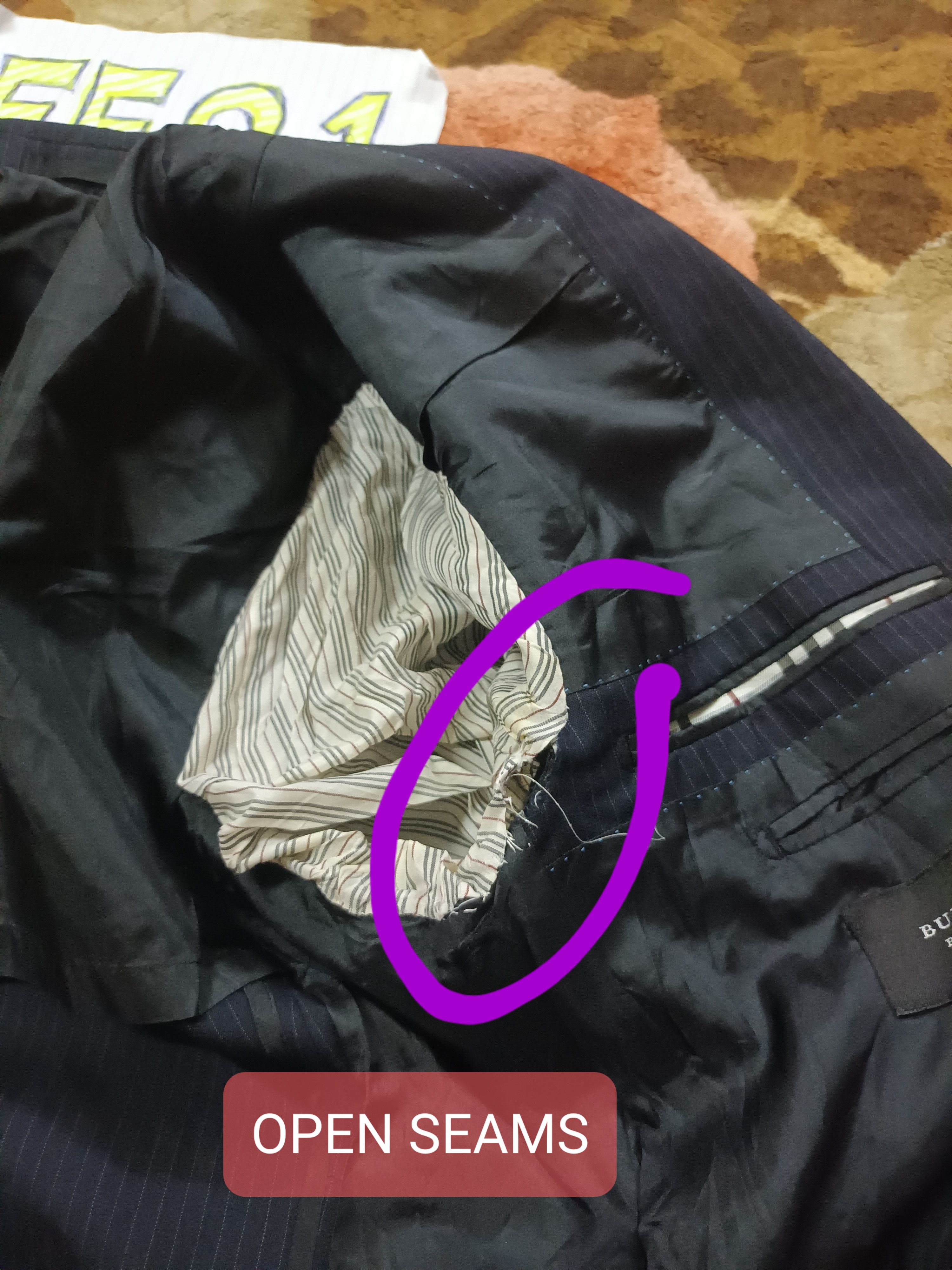 Burberry 🔥 Burberry Blazer 🔥 Size 40R - 9 Thumbnail