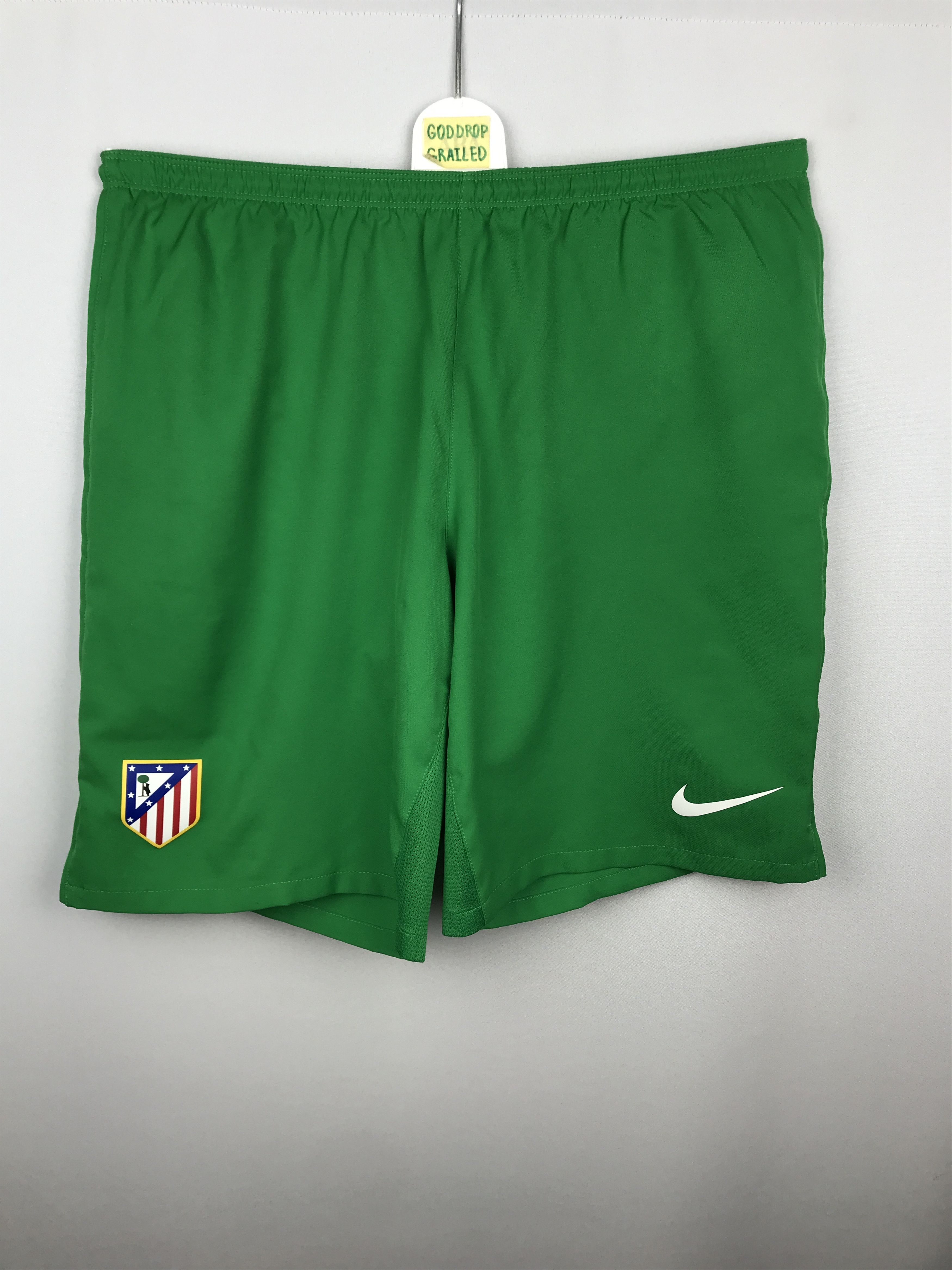 Nike Atletico Madrid Soccer Team Nike Shorts Football Size US 34 / EU 50 - 5 Thumbnail