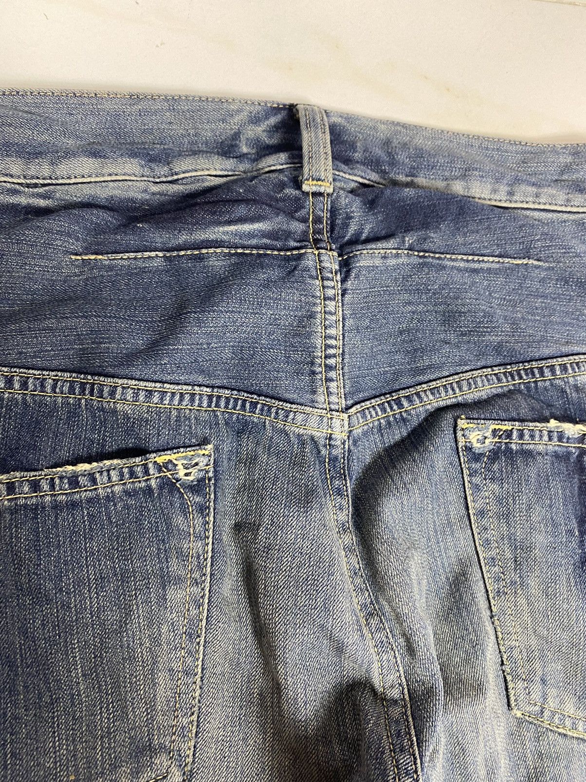 Hysteric Glamour Japanese Brand Linda Atelier Distress Denim. S0127 Size US 30 / EU 46 - 14 Thumbnail
