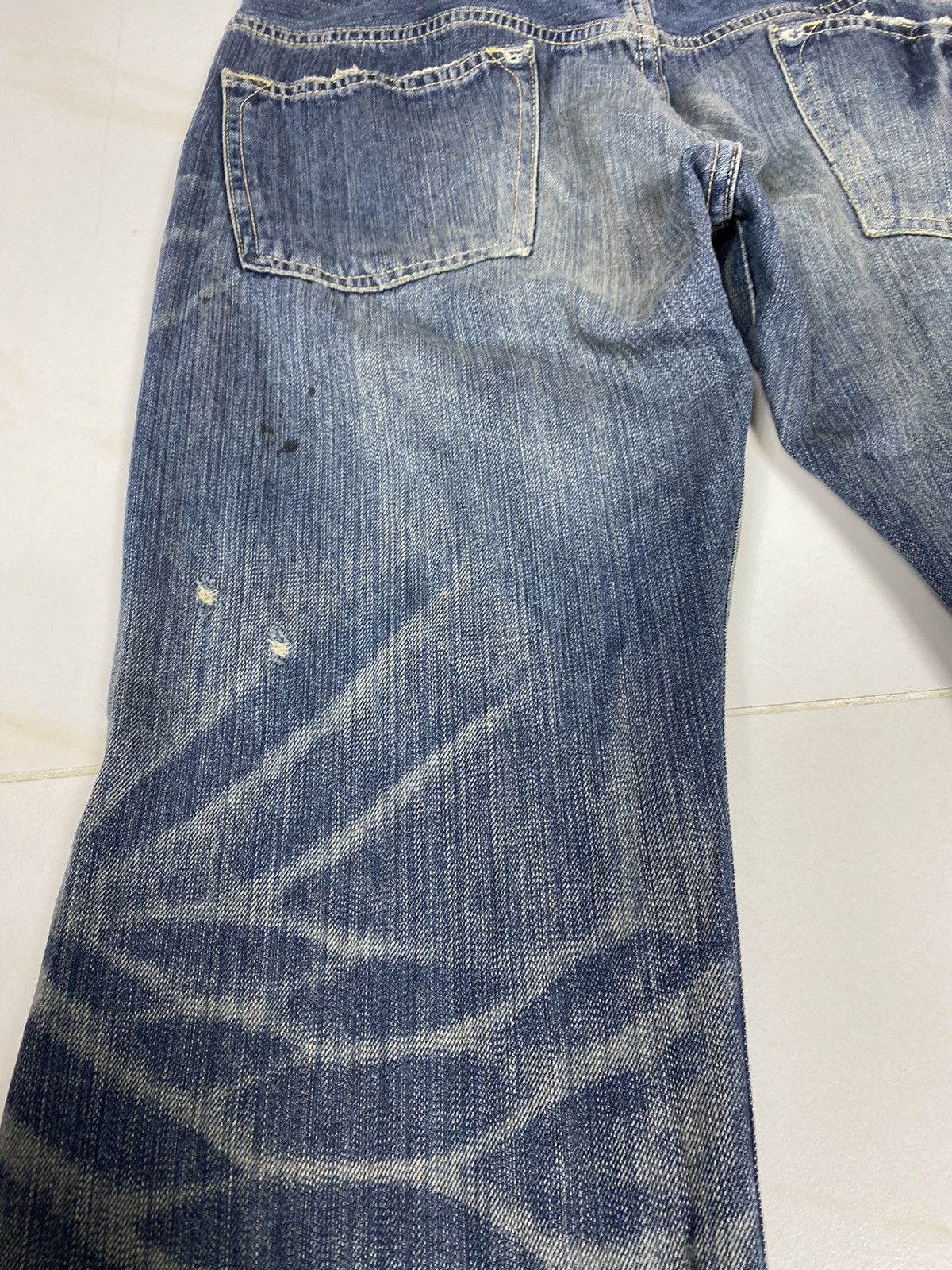 Hysteric Glamour Japanese Brand Linda Atelier Distress Denim. S0127 Size US 30 / EU 46 - 15 Thumbnail