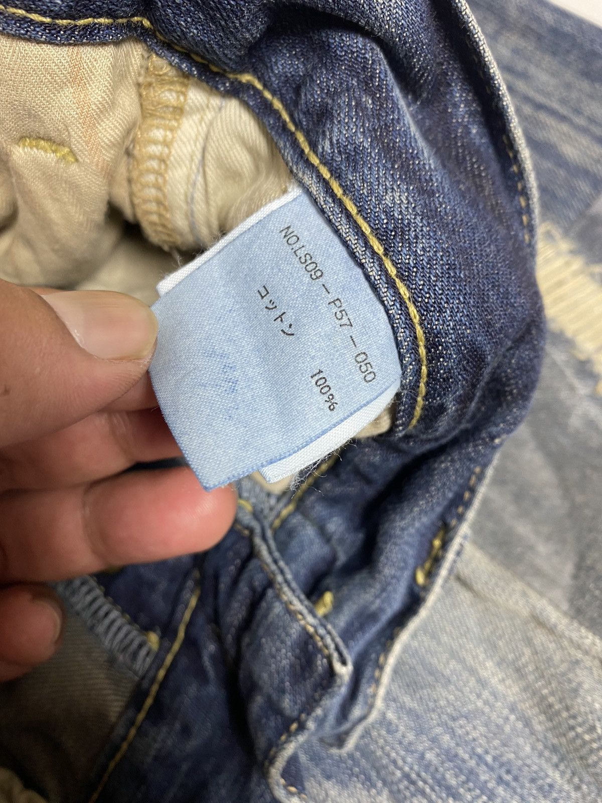 Hysteric Glamour Japanese Brand Linda Atelier Distress Denim. S0127 Size US 30 / EU 46 - 10 Thumbnail