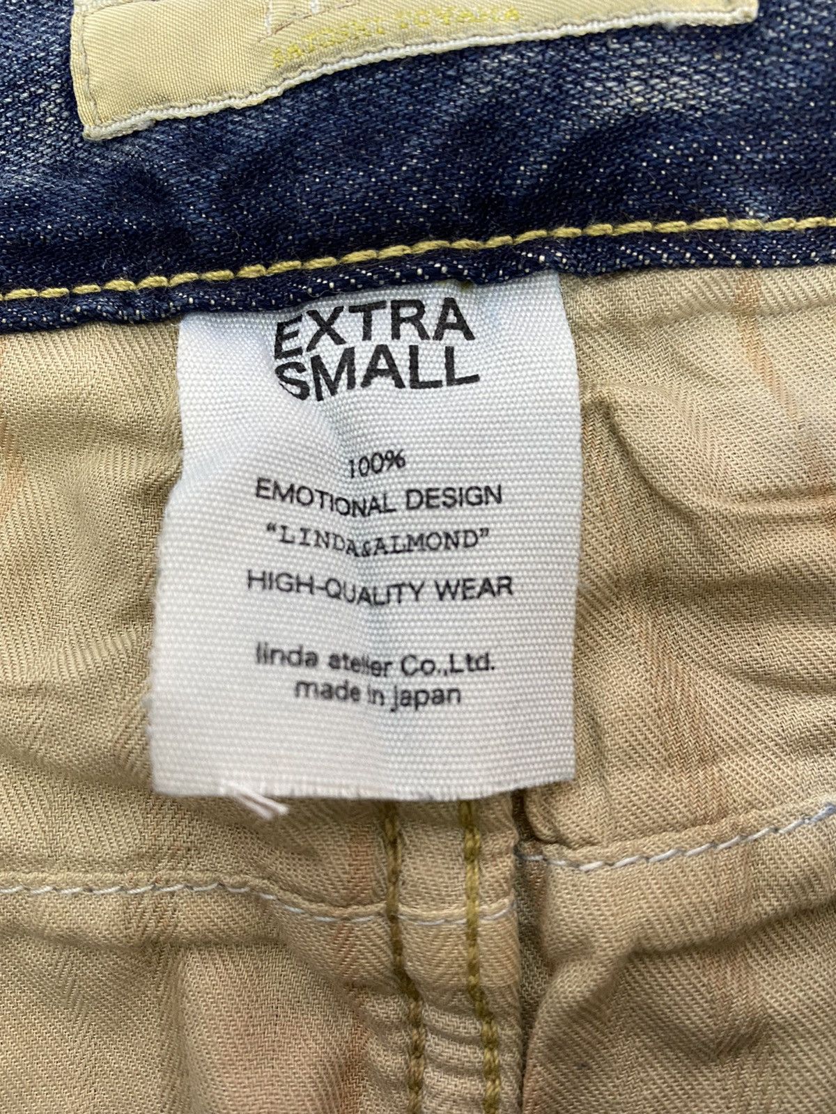 Hysteric Glamour Japanese Brand Linda Atelier Distress Denim. S0127 Size US 30 / EU 46 - 9 Thumbnail