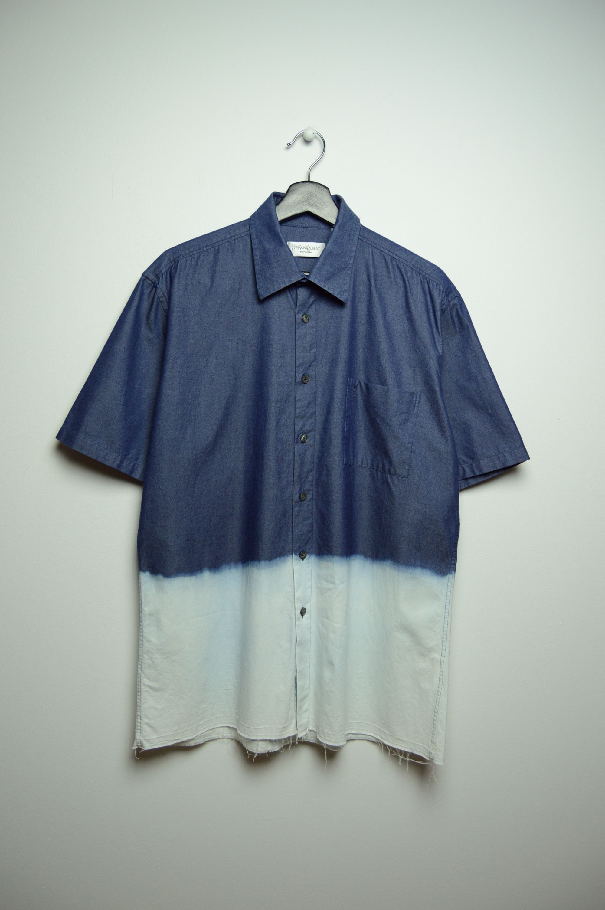 Yves Saint Laurent YSL y2k tie dye vintage shirt Size US L / EU 52-54 / 3 - 13 Thumbnail