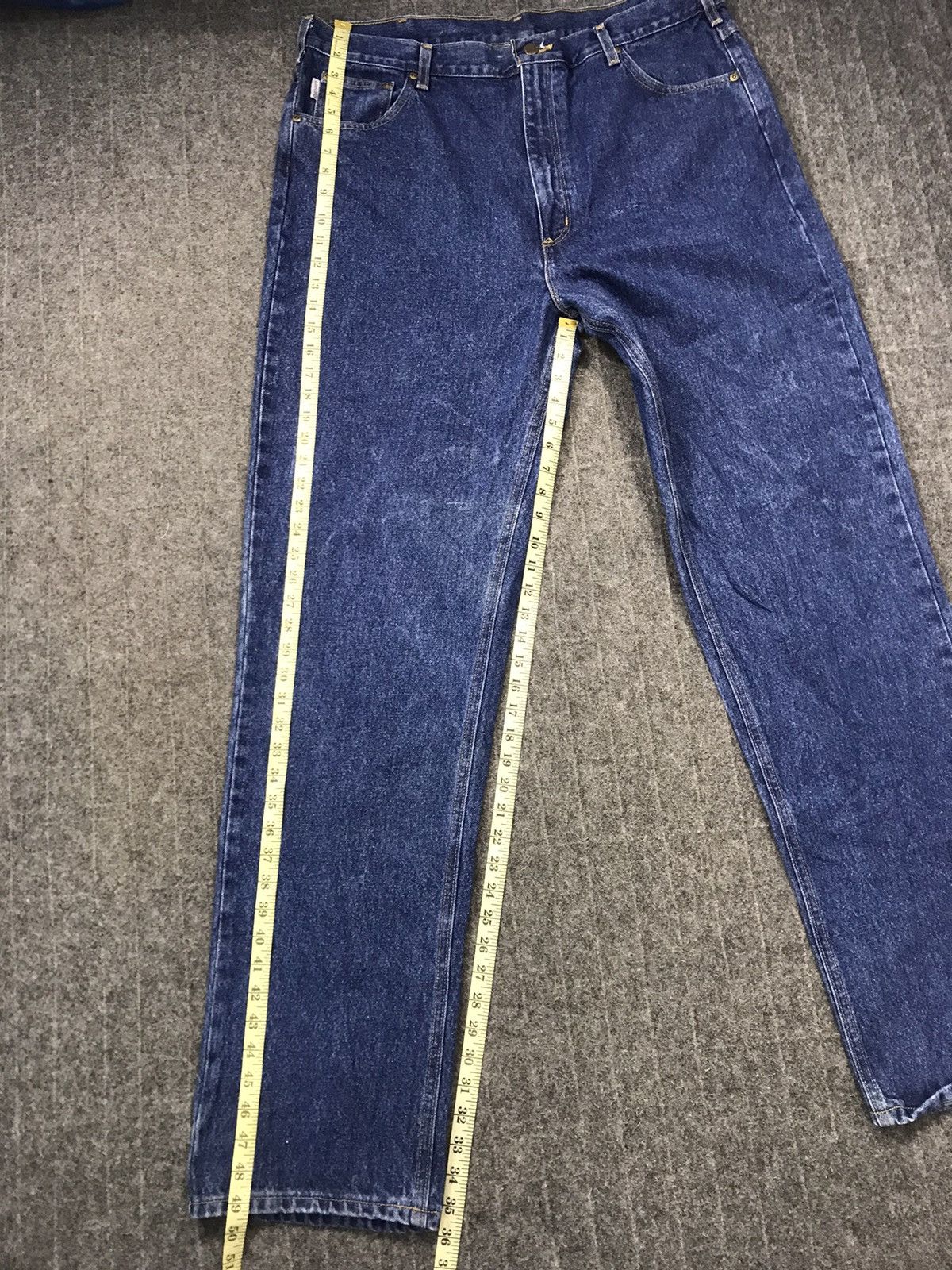 Carhartt 90s Carhartt Workwear Denim Jeans Big Size Relaxed Fit Size US 40 / EU 56 - 15 Thumbnail