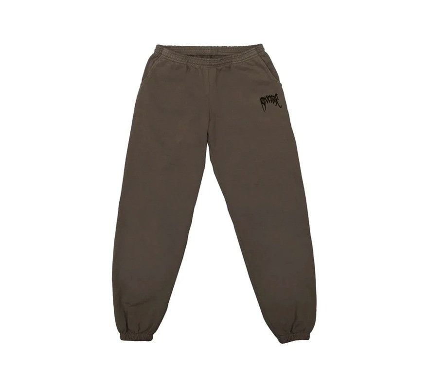 Revenge Revenge Embroidered Basic Sweats Brown Size US 36 / EU 52 - 1 Preview