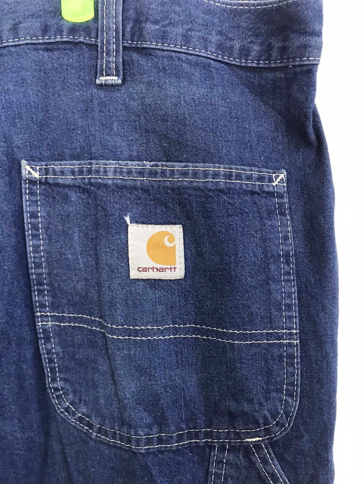 Carhartt × Carhartt Wip 90s Carhartt Carpenter Workwear Big Size 44-45 Dungaree Size US 44 / EU 60 - 3 Thumbnail
