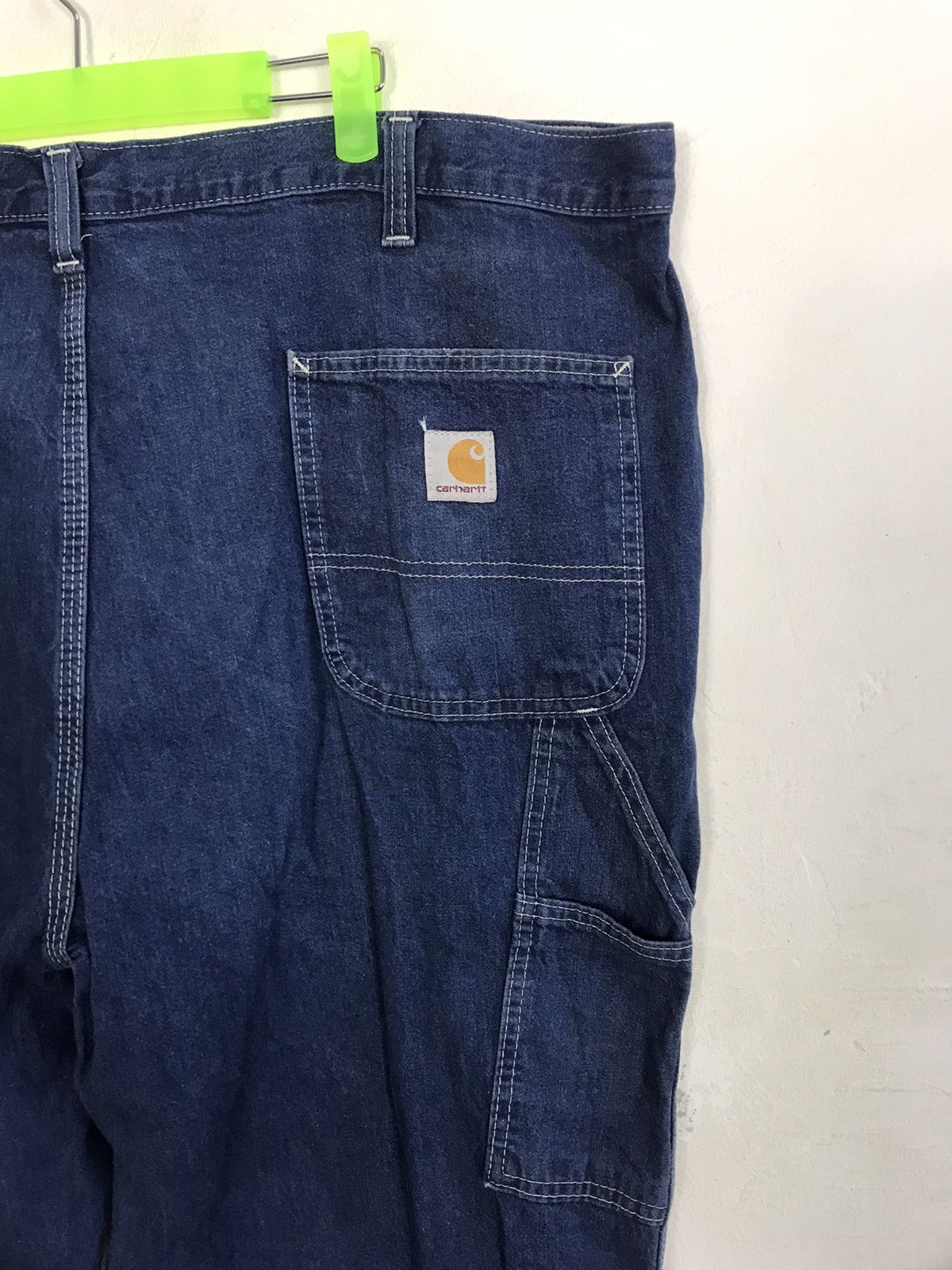 Carhartt × Carhartt Wip 90s Carhartt Carpenter Workwear Big Size 44-45 Dungaree Size US 44 / EU 60 - 2 Thumbnail