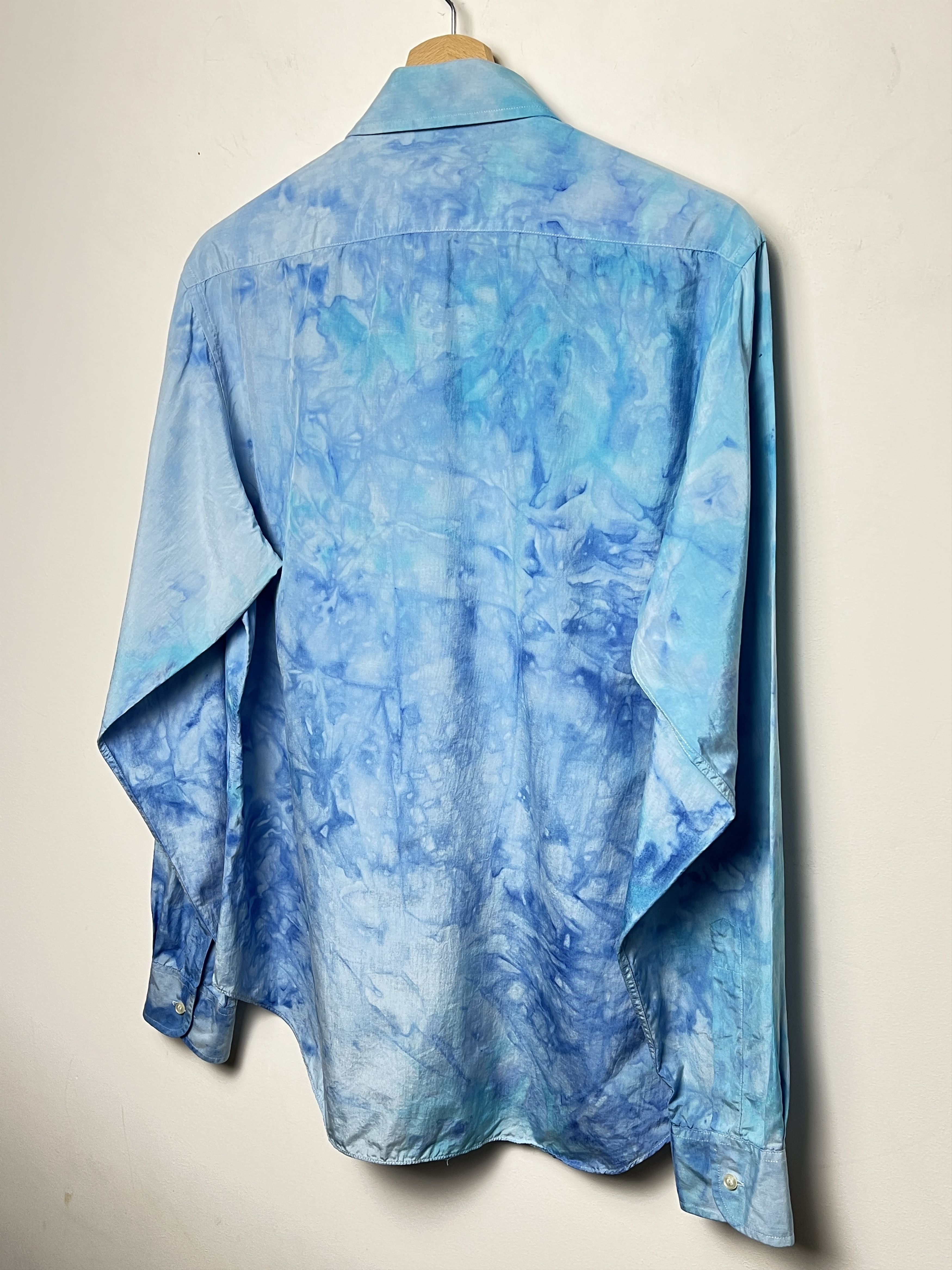 Christian Dior Monsieur dior silk shirt shimmer tie dye 1/1 Size US L / EU 52-54 / 3 - 10 Thumbnail